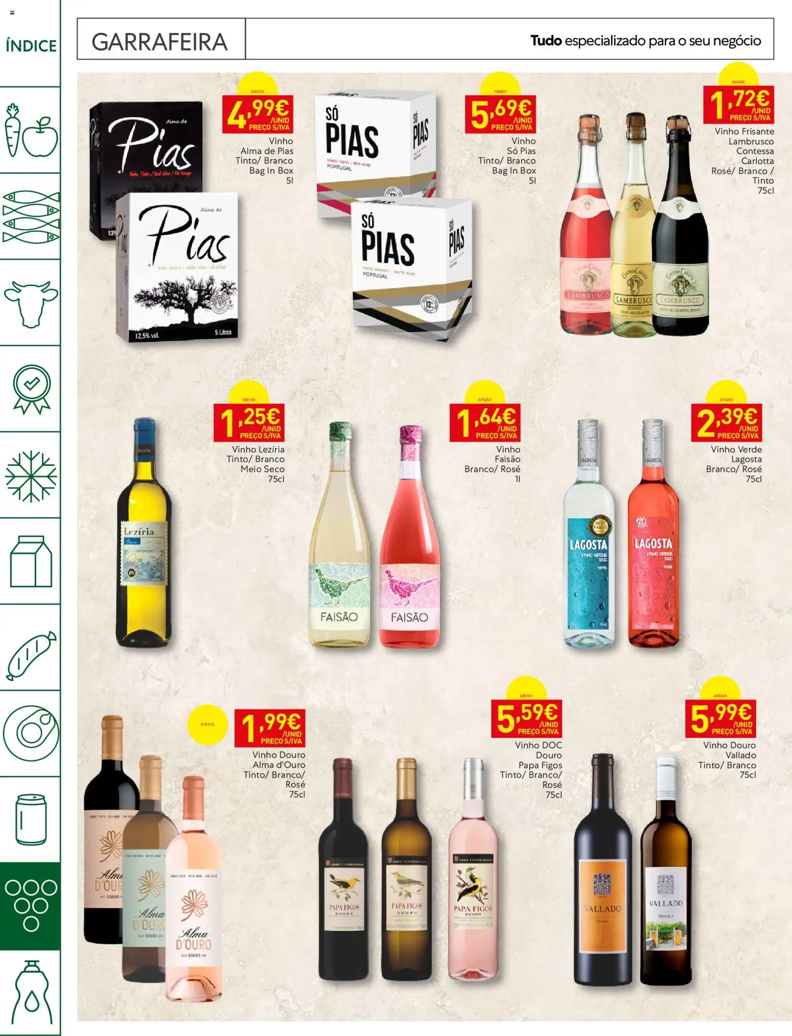 Recheio Horeca Madeira │ válido de 21/07/2026 | Página: 24 | Produtos: Lagosta, Vinho, Vinho tinto
