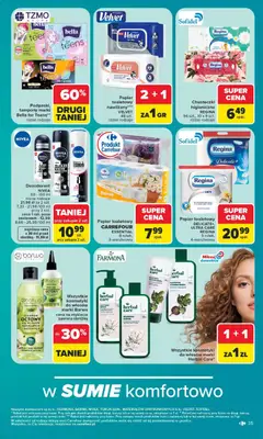 Pogląd oferty "Carrefour gazetka" - ważna od 22.06.2026 | Strona: 39 | Produkty: Kosmetyki, Szampon, Dezodorant, Peeling do włosów