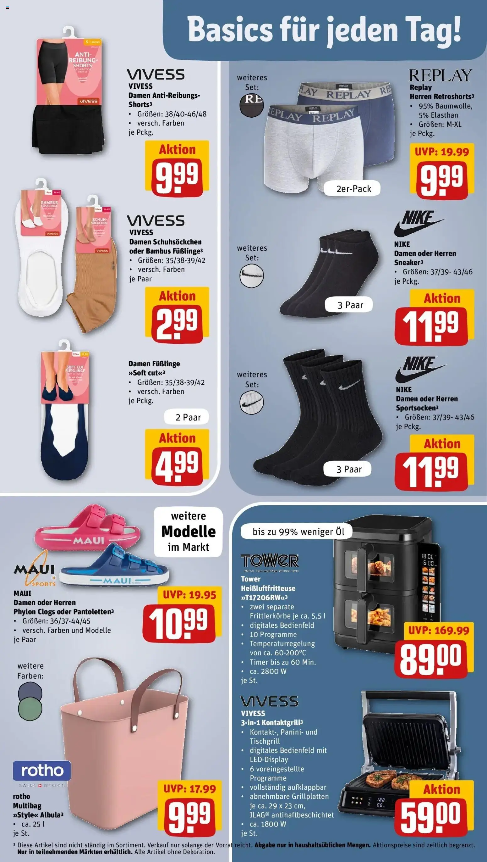 Rewe Prospekt Brüggen	 – gültig ab 10.05.2026 | Seite: 25 | Produkte: Grill, Öl, Heißluftfritteuse