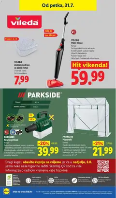 Lidl Katalog - Pregled kataloga iz trgovine Lidl, vrijedi od 23.07.2026 | Stranica: 72