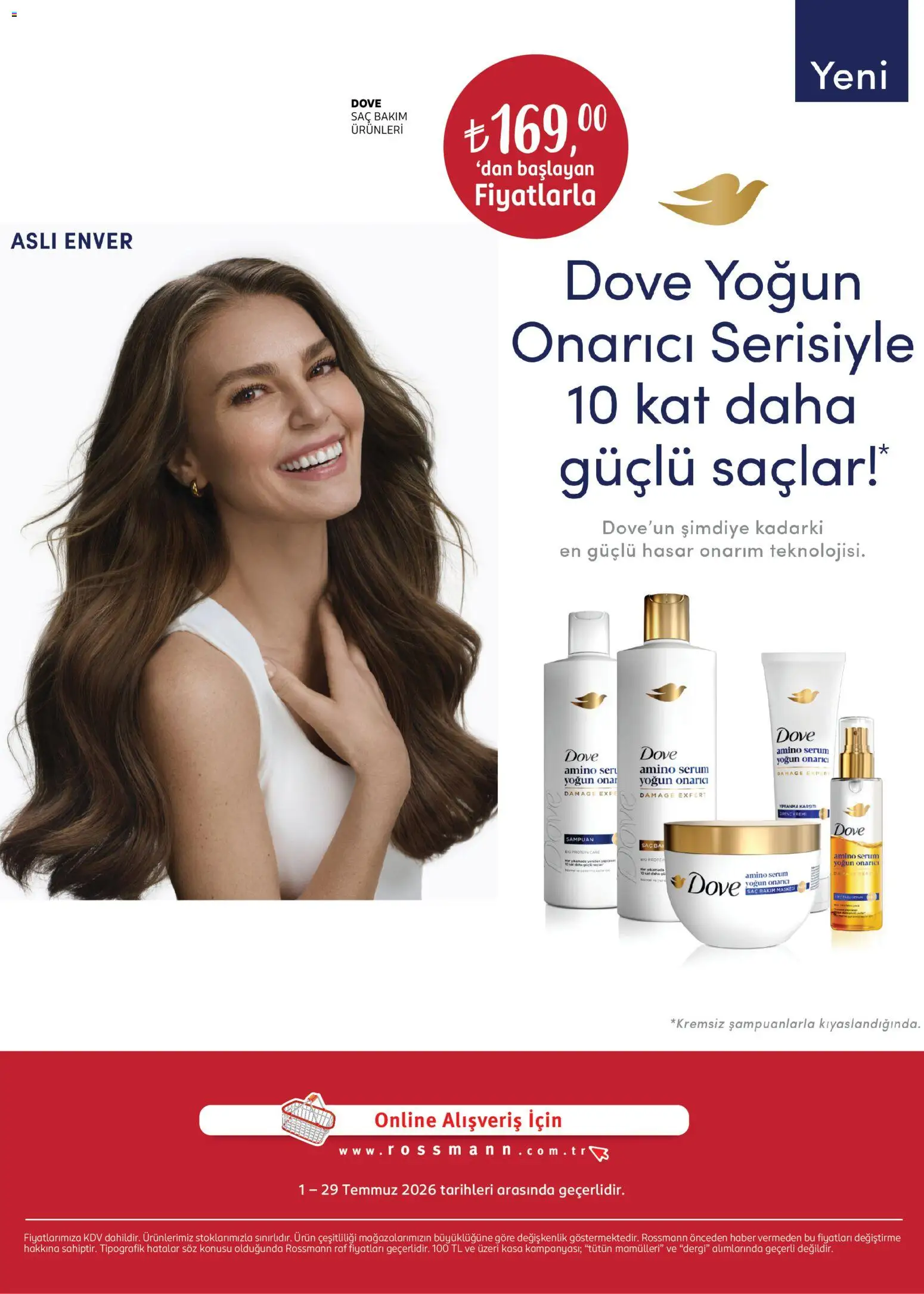 Rossmann - Temmuz Kişisel Bakım Kataloğu - 01 Temmuz 2026 tarihinden itibaren geçerlidir | Sayfa: 34 | Ürünler: Raf, Şampuan, Kasa