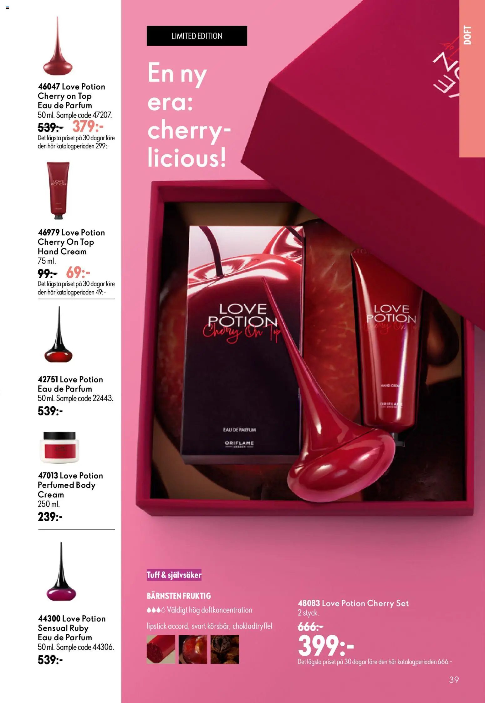 Oriflame reklamblad aktuell från 24/06/2026 | Sida: 39 | Produkter: Doft, Set