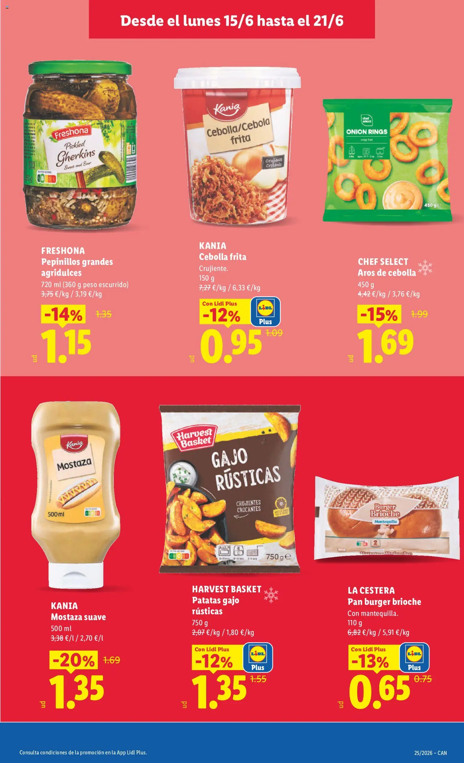 Lidl folleto Canarias │ válido desde el 15.06.2026 | Página: 7 | Productos: Pan, Παγωμένο τσάι, Peso, Συσκευή ροής