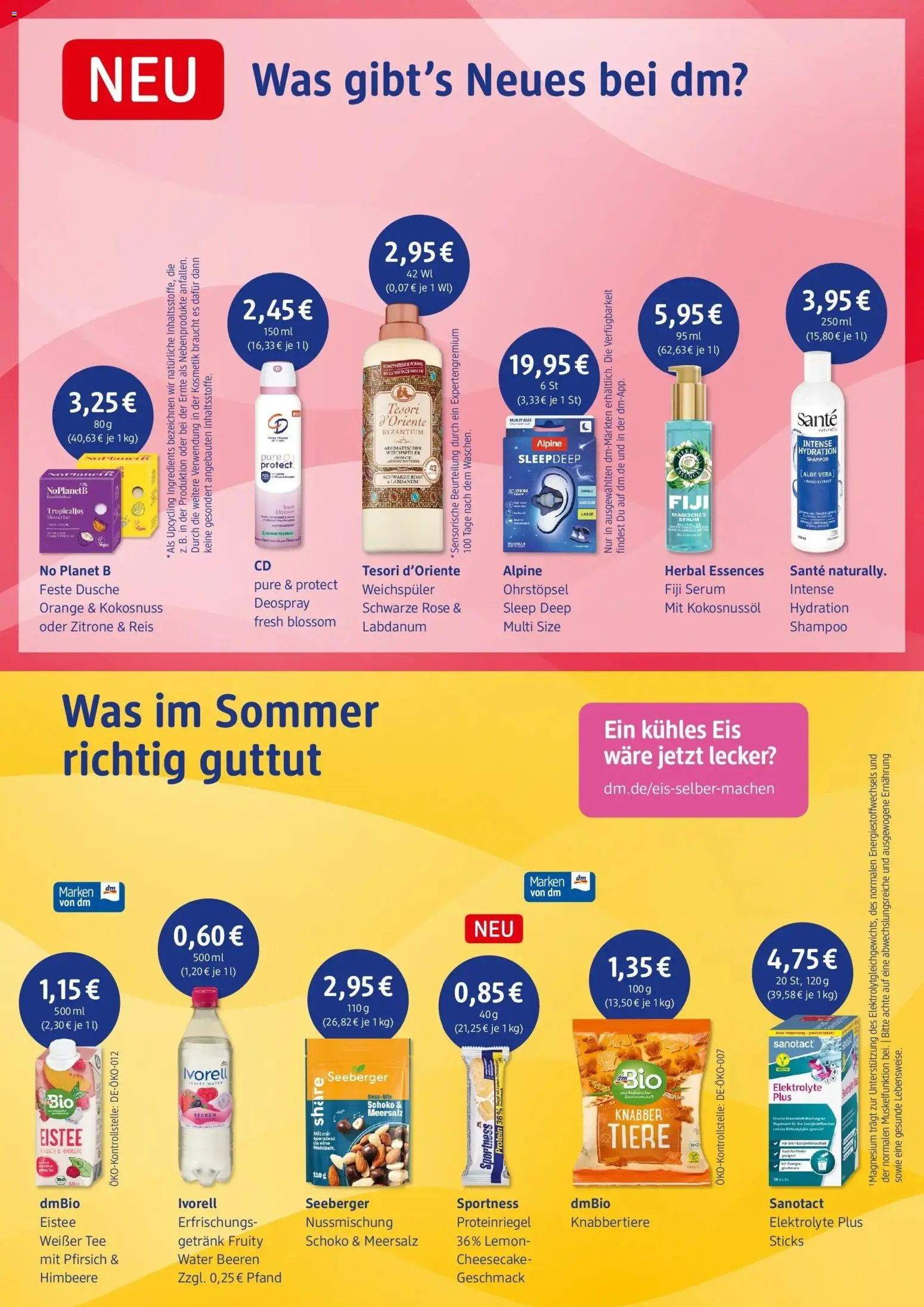 dm drogerie prospekt Düren – gültig ab 30.06.2026 | Seite: 3 | Produkte: Dusche, Shampoo, Weichspüler, Serum