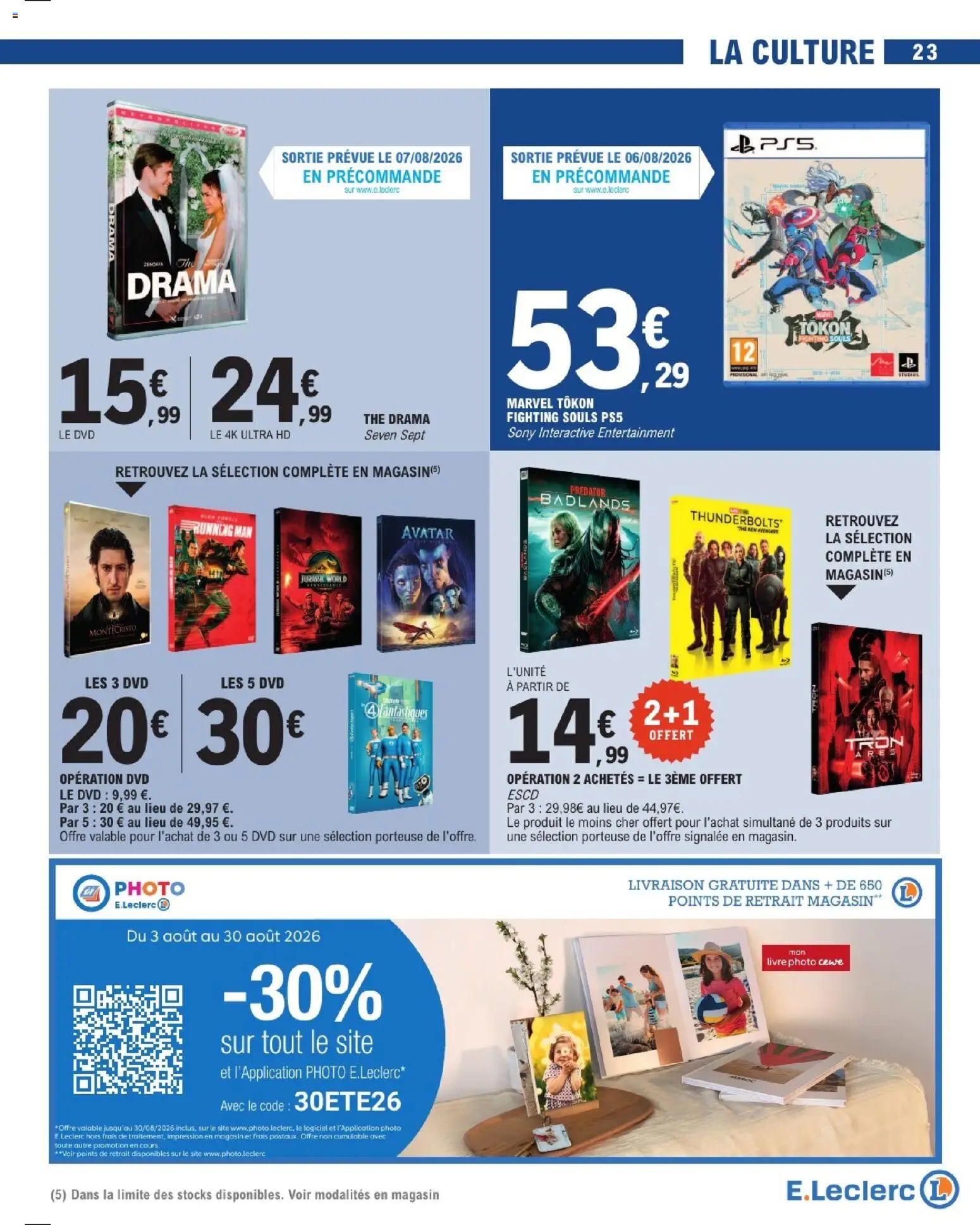 {H1} | Page: 23 | Produits: Impression, Thé, Livre
