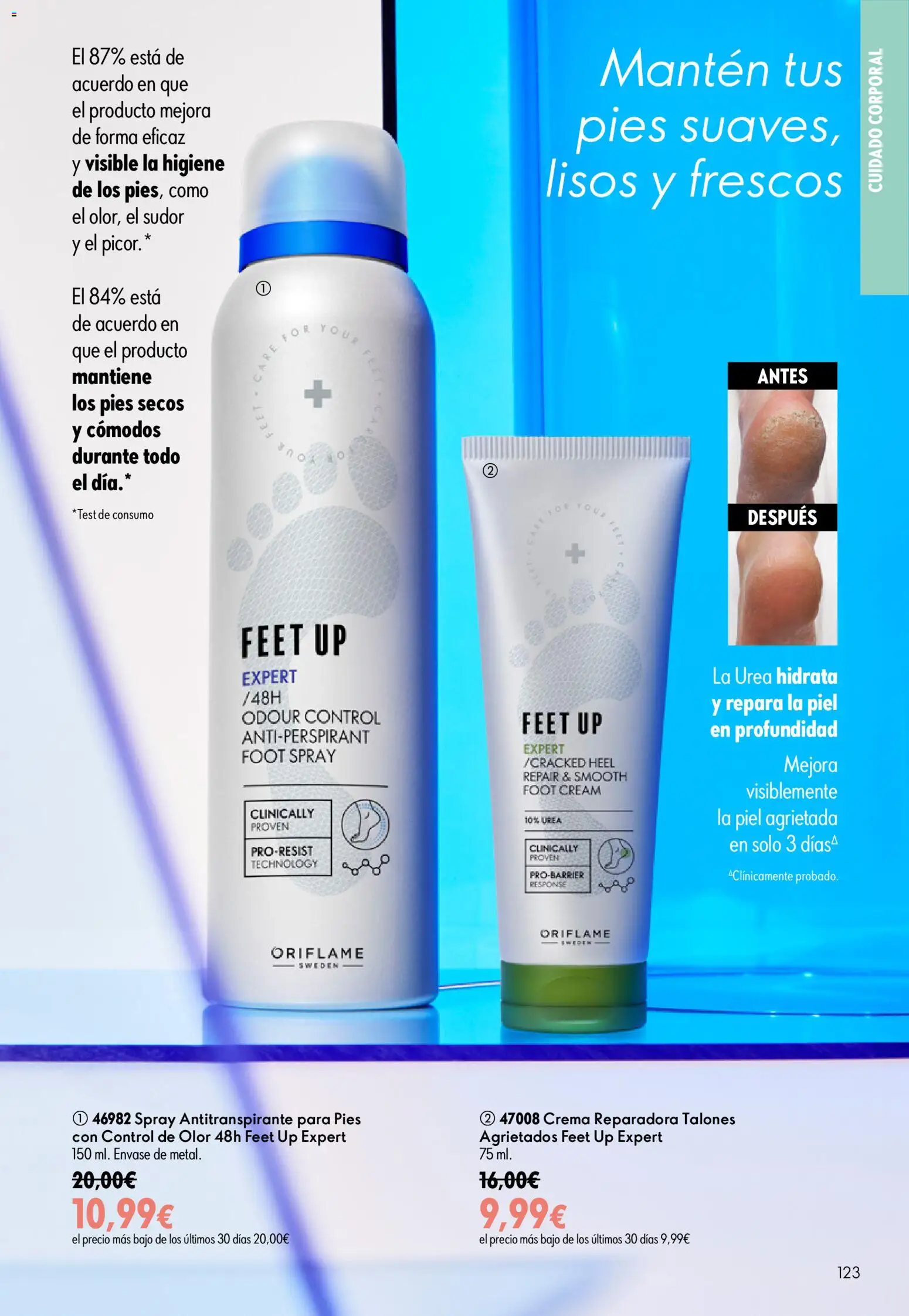 Oriflame - Catálogo Campaña 9 │ válido desde el 24/06/2026 | Página: 123 | Productos: Antitranspirante, Crema