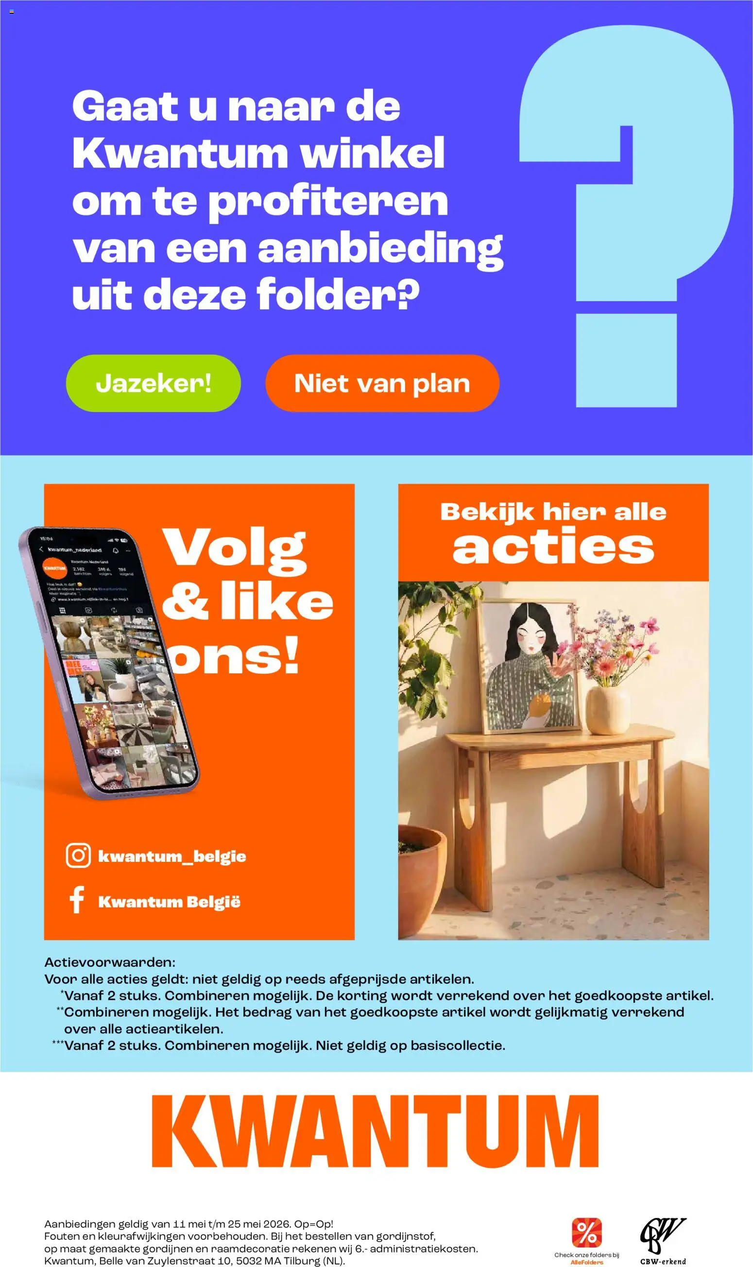 {H1} | Pagina: 23 | Producten: Folders, Gordijnen