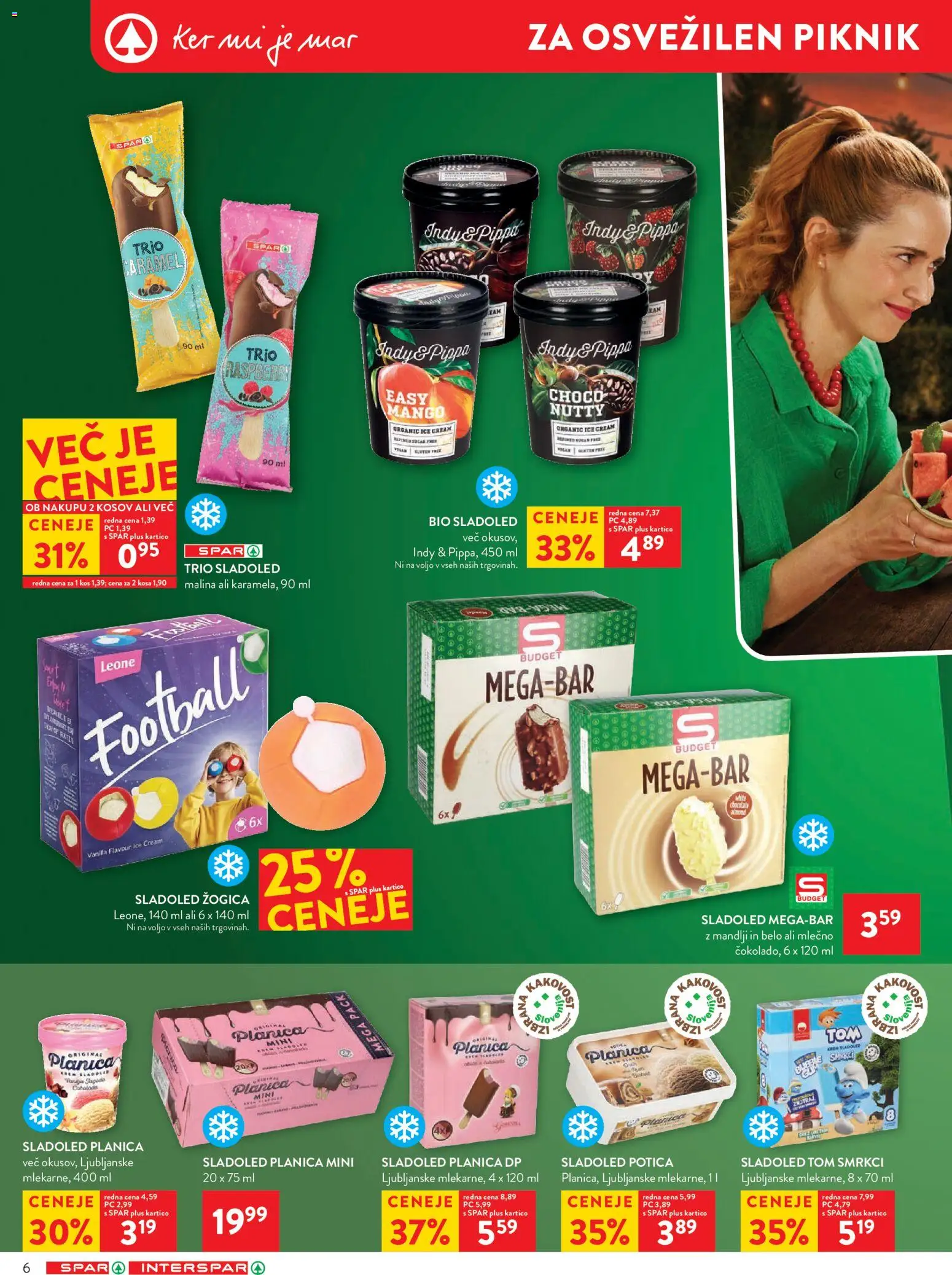 Novi Spar katalog ponudbe – veljaven od 01.07.2026 | Stran: 6