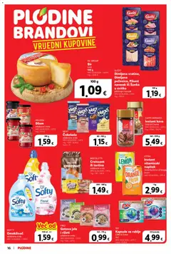 Sir, SV. GRGUR tvrdi sir - Pregled kataloga iz trgovine Plodine, vrijedi od 01.07.2026 | Stranica: 16