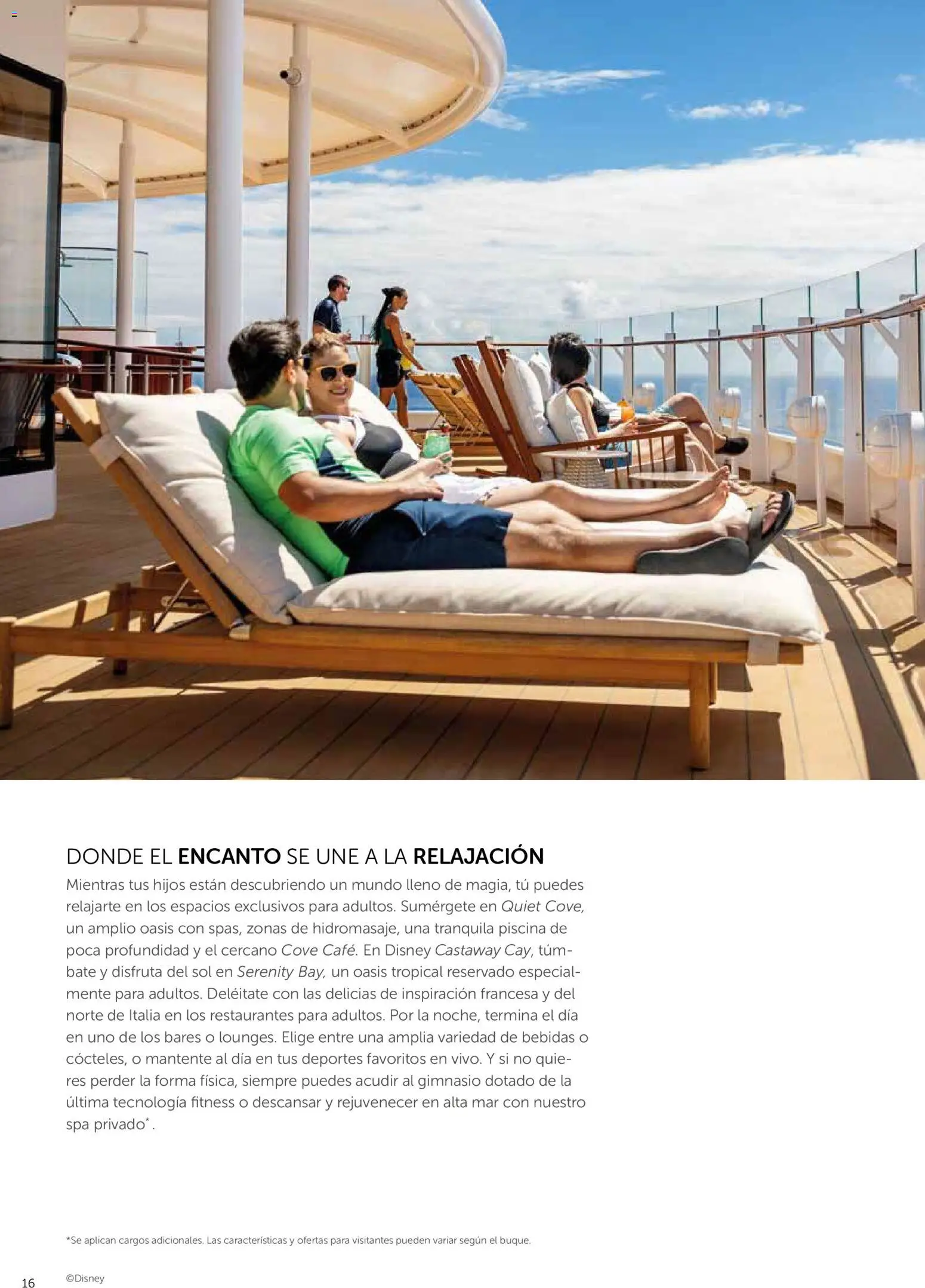 Viajes El Corte Inglés Disney Cruise Line │ válido desde el 07.04.2026 | Página: 16