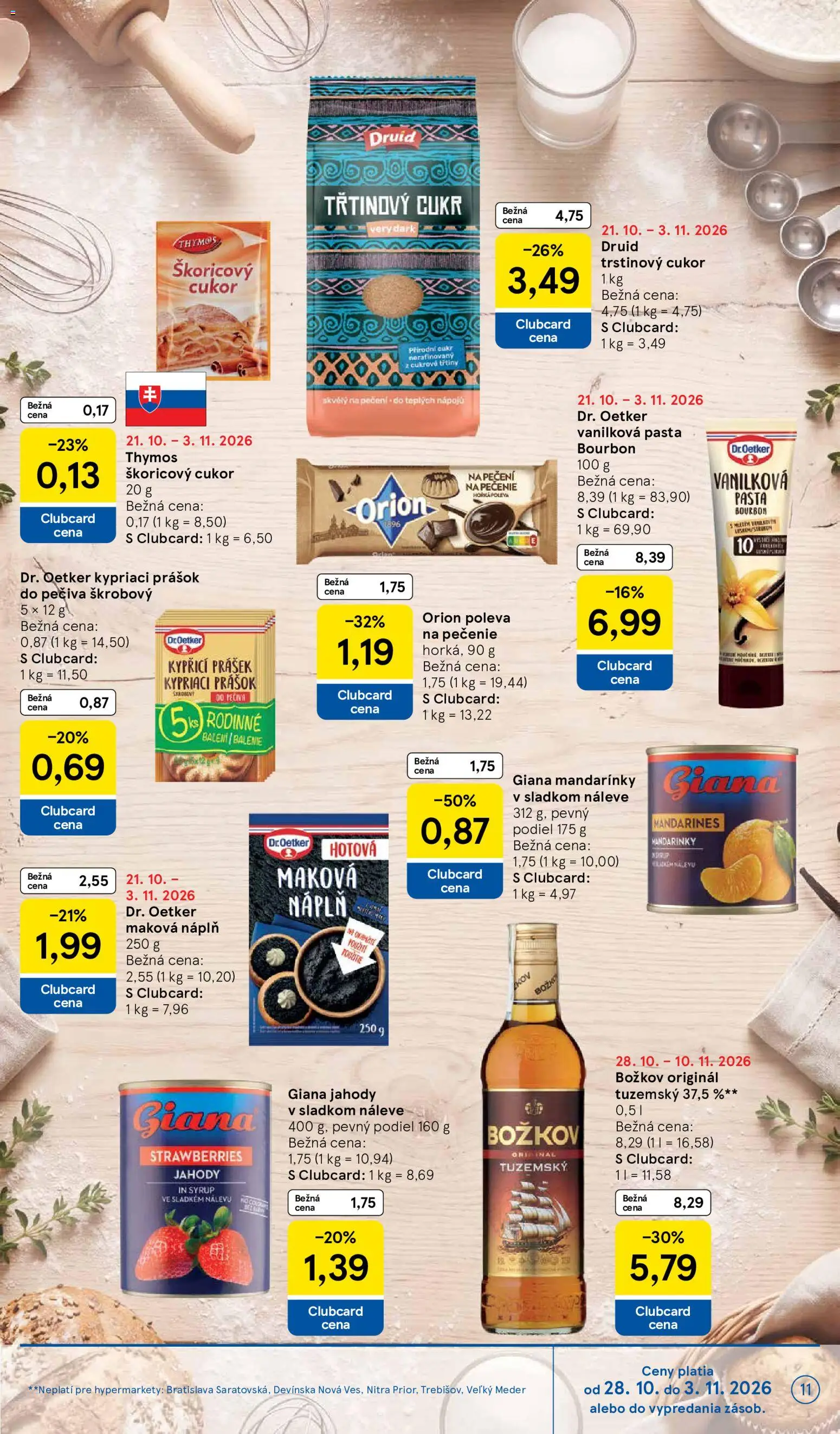 Nové Tesco akcie – leták je platný od 28.10.2026 | Strana: 11