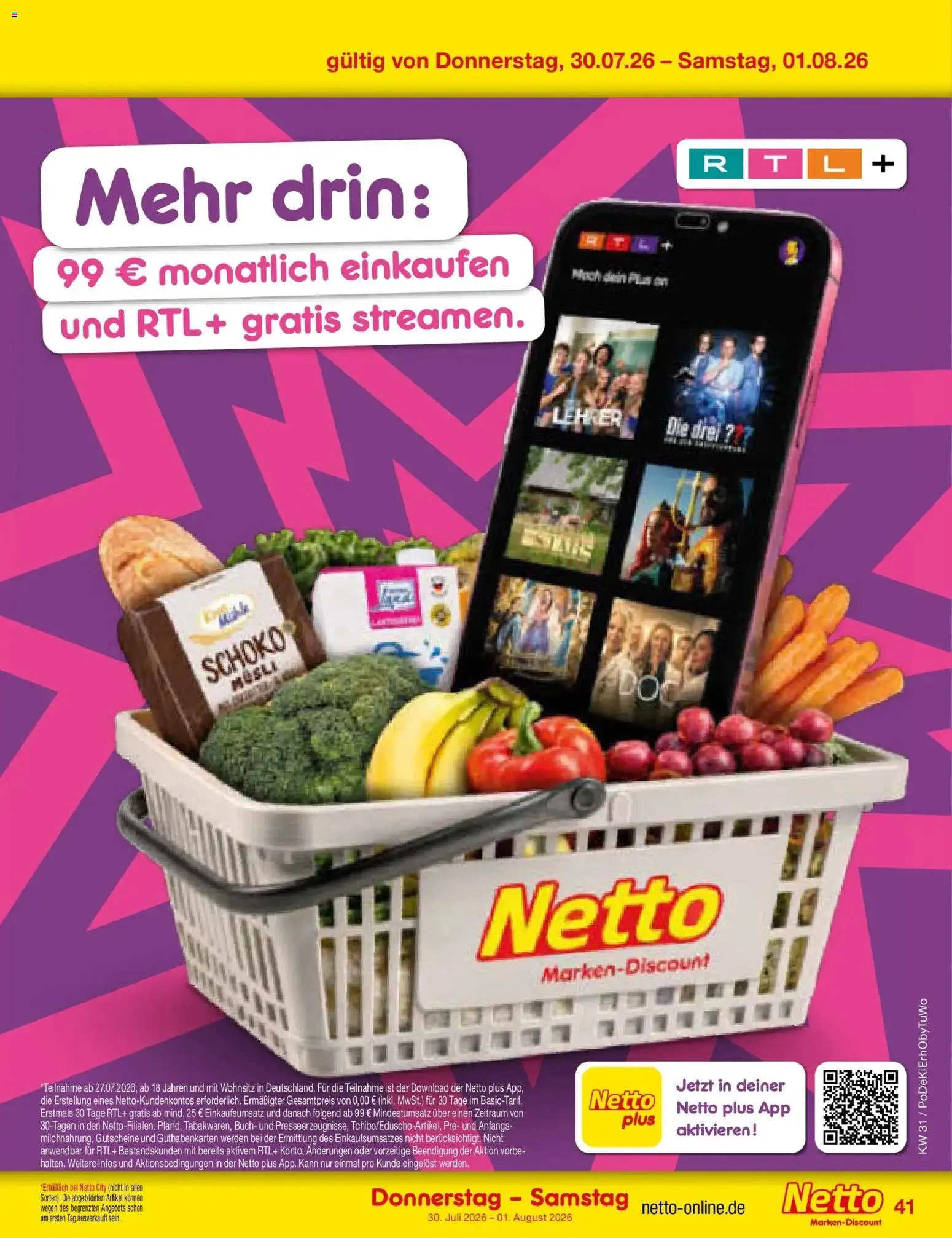 Netto Marken-Discount Prospekt Mauern – gültig ab 27.07.2026 | Seite: 60 | Produkte: Musli