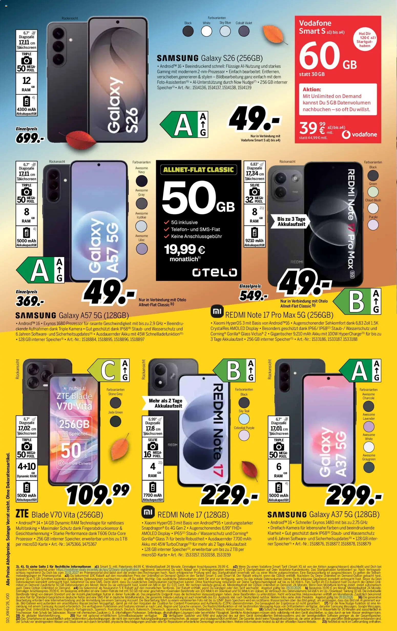 Medimax Prospekt – gültig ab 03.10.2026 | Seite: 10 | Produkte: Xiaomi, Netzteil, Telefon, Smartphone