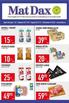 Matdax erbjudanden - Förhandsvisning av reklamblad från butik Matdax aktuell från 25.05.2026