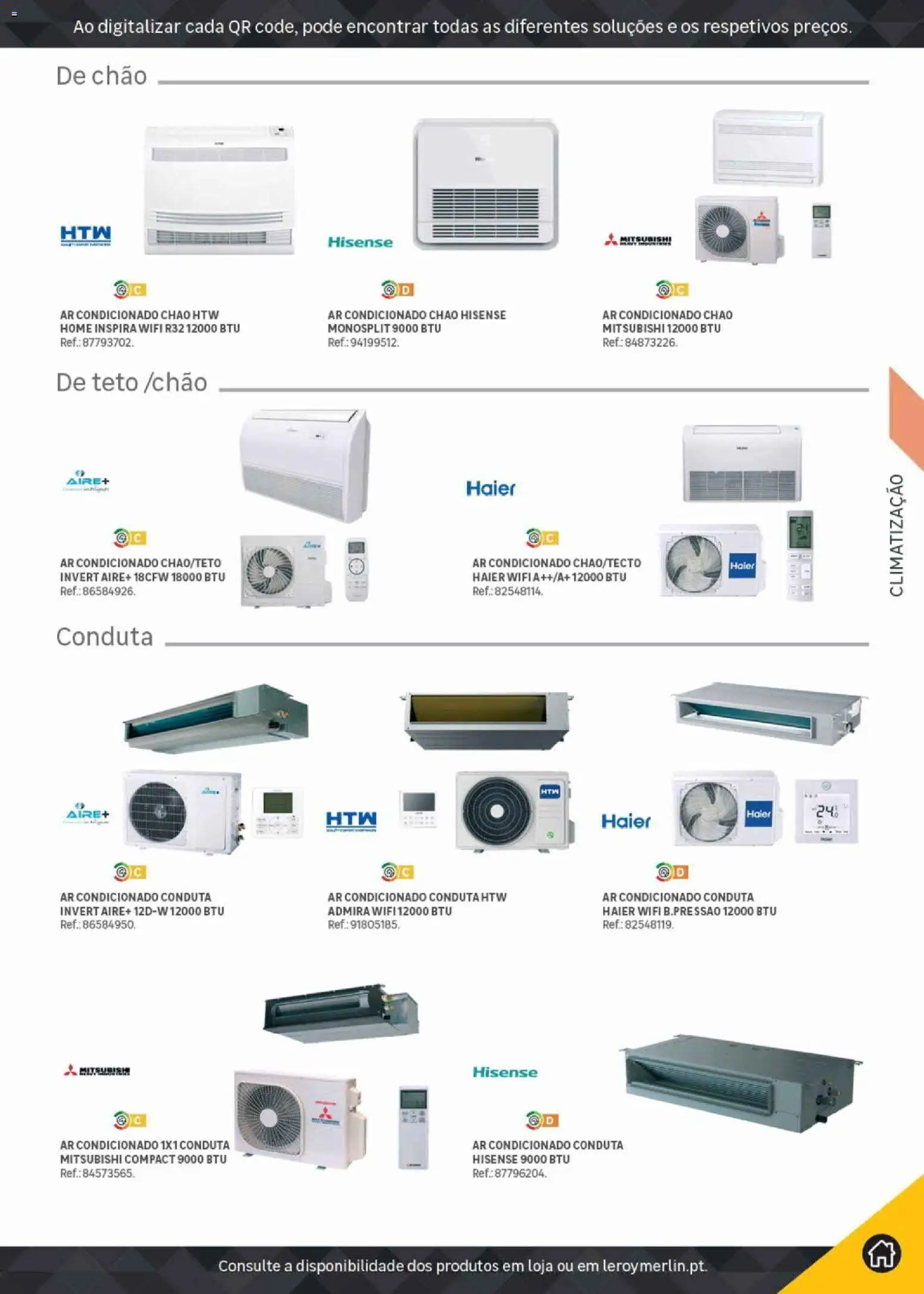 Leroy Merlin Catálogo Pro │ válido de 09.06.2026 | Página: 97 | Produtos: Ar condicionado