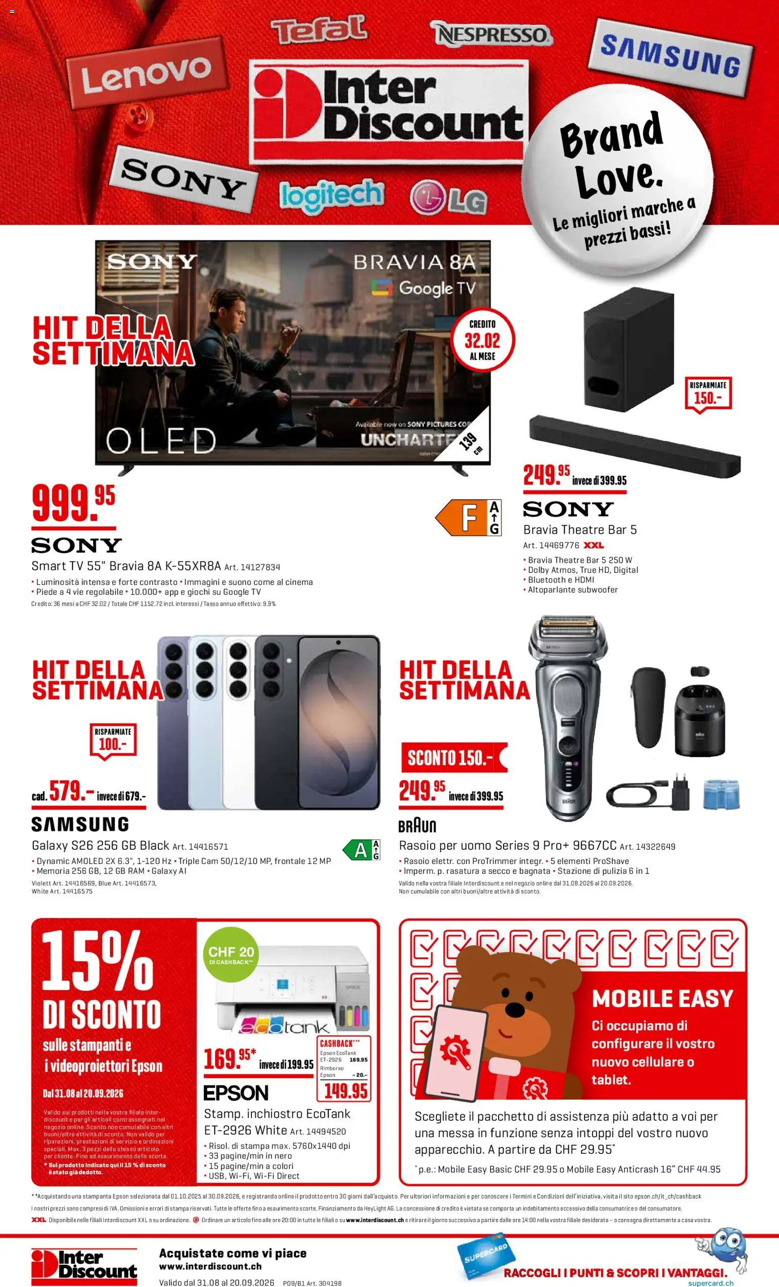 Interdiscount aktionen IT – gültig ab 31.08.2026 | Seite: 32