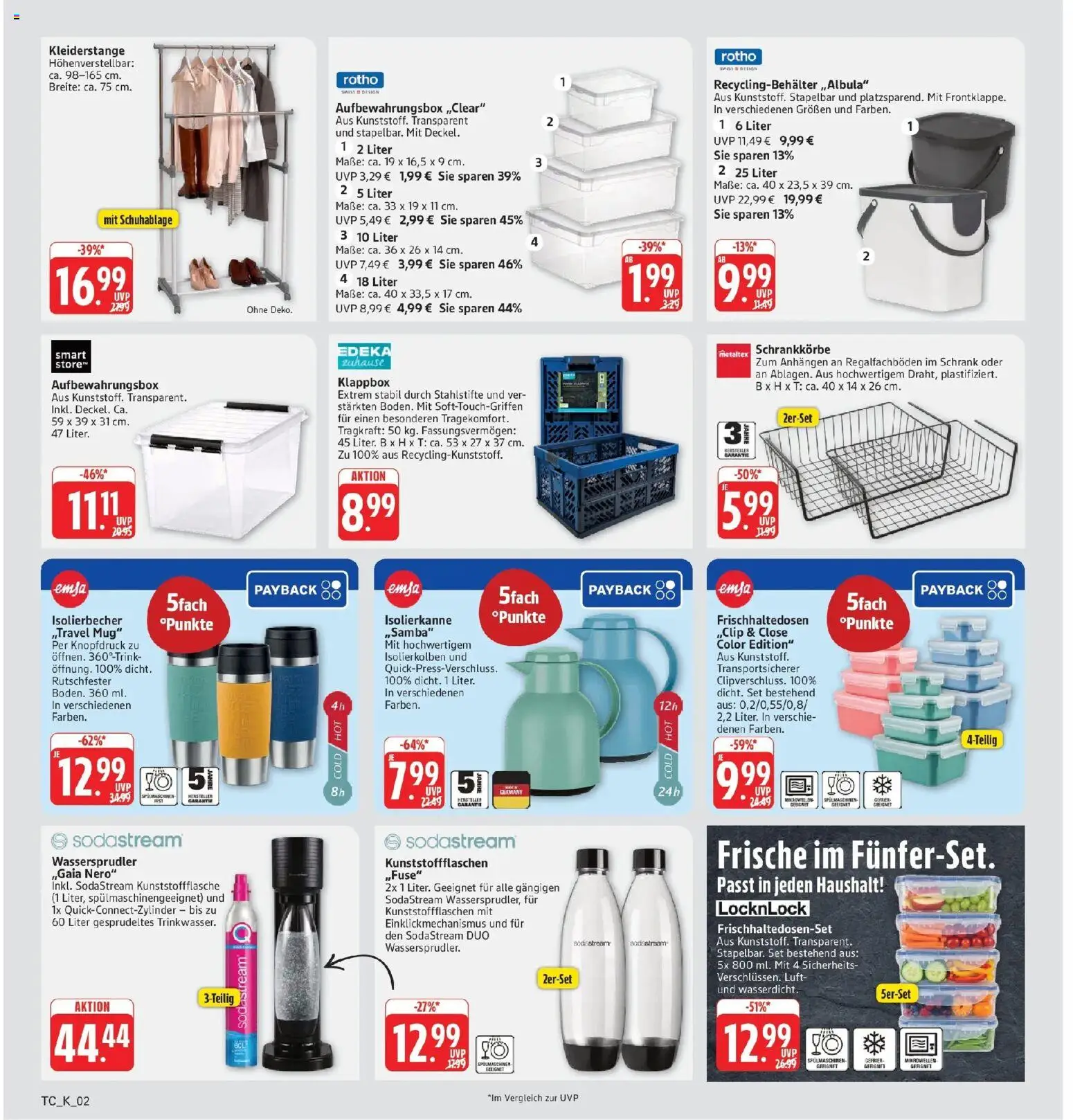 Marktkauf Prospekt Friedrichshafen (ab 03.08.2026) » Angebote online | Seite: 30 | Produkte: Schrank, Sodastream