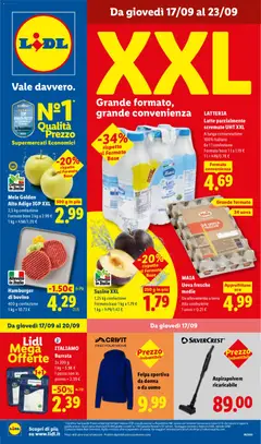 Anteprima del volantino Lidl volantino valido a partire dal 17/09/2026