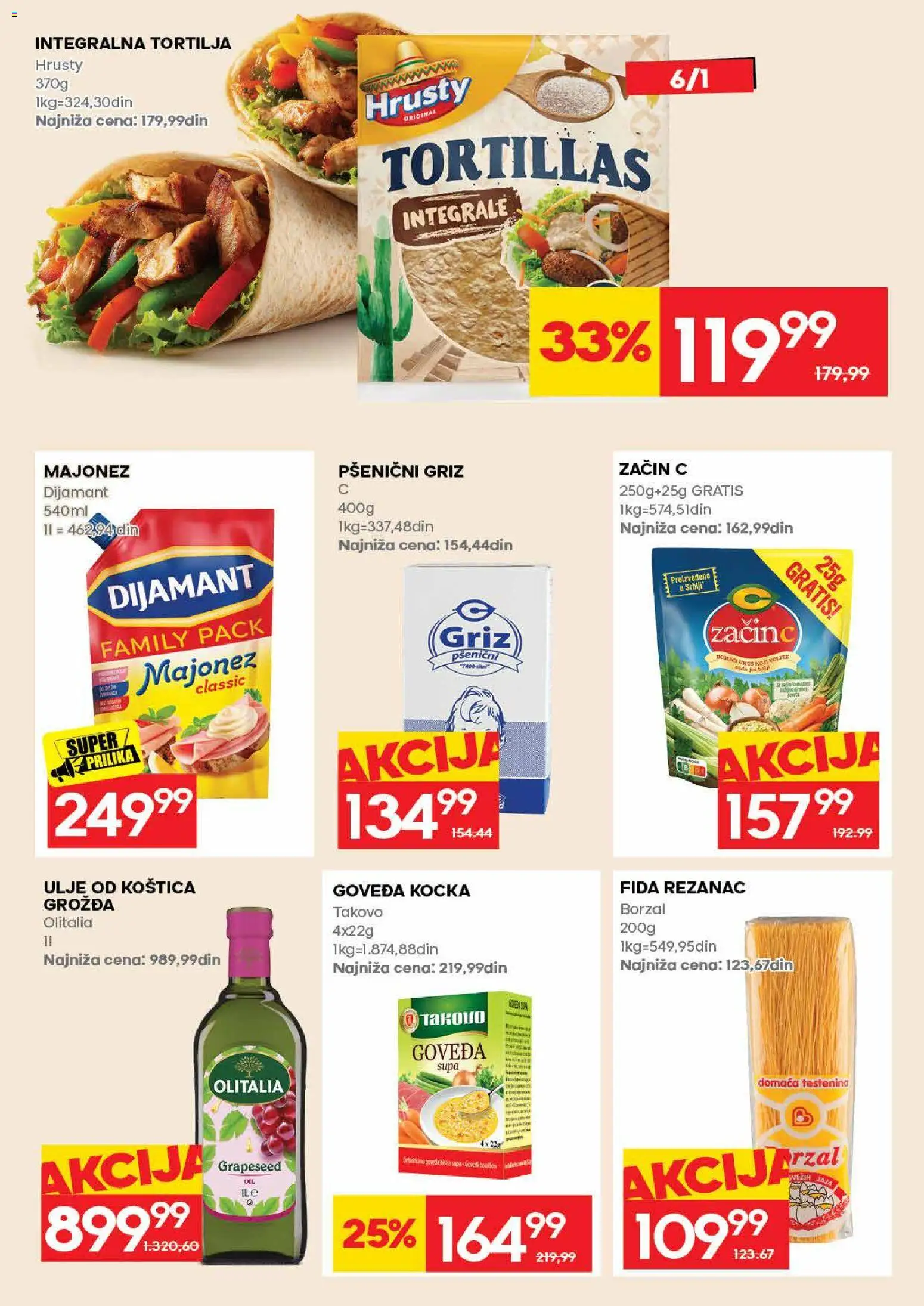 Mercator katalog - važi od 04.06.2026 | Strana: 18 | Proizvode: Majonez, Testenina, Jaja, Pšenični griz