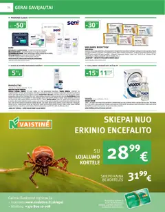 Norfa vaistinė leidinys galioja nuo 01.06.2026 | Puslapis: 26 | Prekių: Kelnaitės