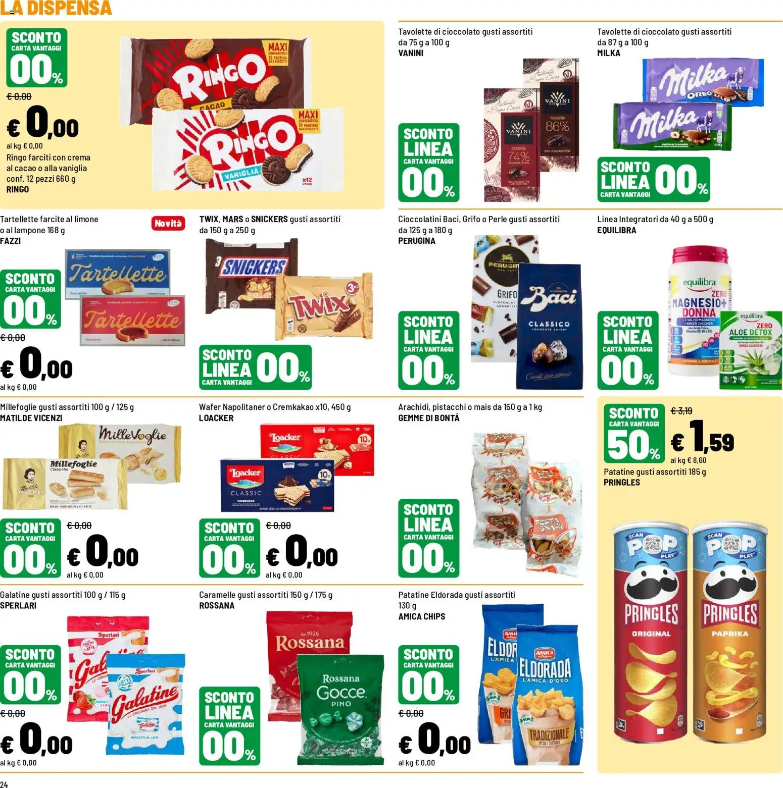 Volantino Iper del 01/10/2026 | Pagina: 24 | Prodotti: Caramelle, Limone, Pistacchi, Oreo