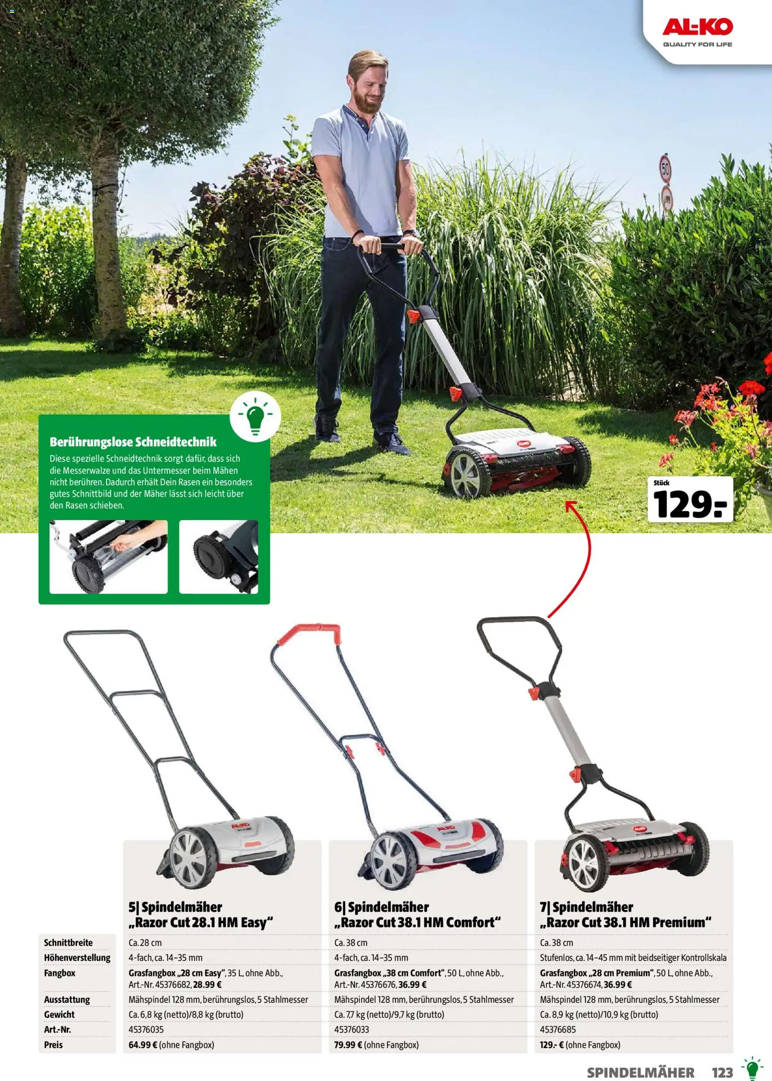 Hagebau Gartenjahr gültig ab 13.03.2026 | Seite: 123 | Produkte: Gewicht
