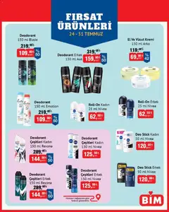 24 Temmuz 2026 tarihinden itibaren geçerli olan BİM kataloğu önizlemesi
