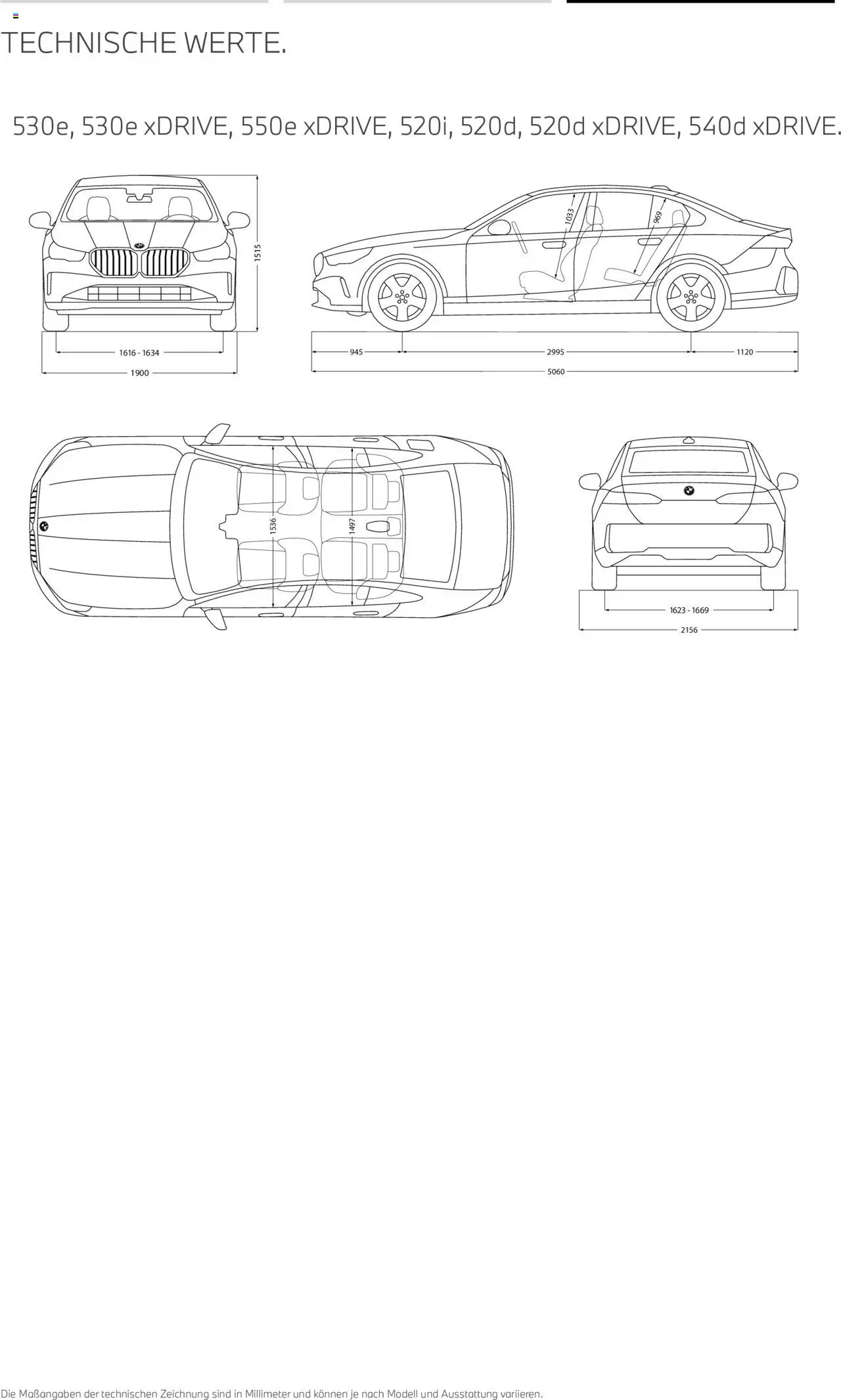 BMW 5 Limousine – gültig ab 01.07.2025 | Seite: 25