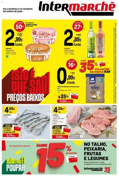 Pré-visualização Intermarché - Isto é que são preços BAIXOS! válido de 04.06.2026