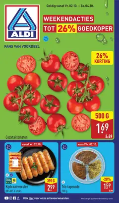 Aldi folder - Weekendfolder - Voorbeeld van een folder van Aldi, geldig van 02-10-2026