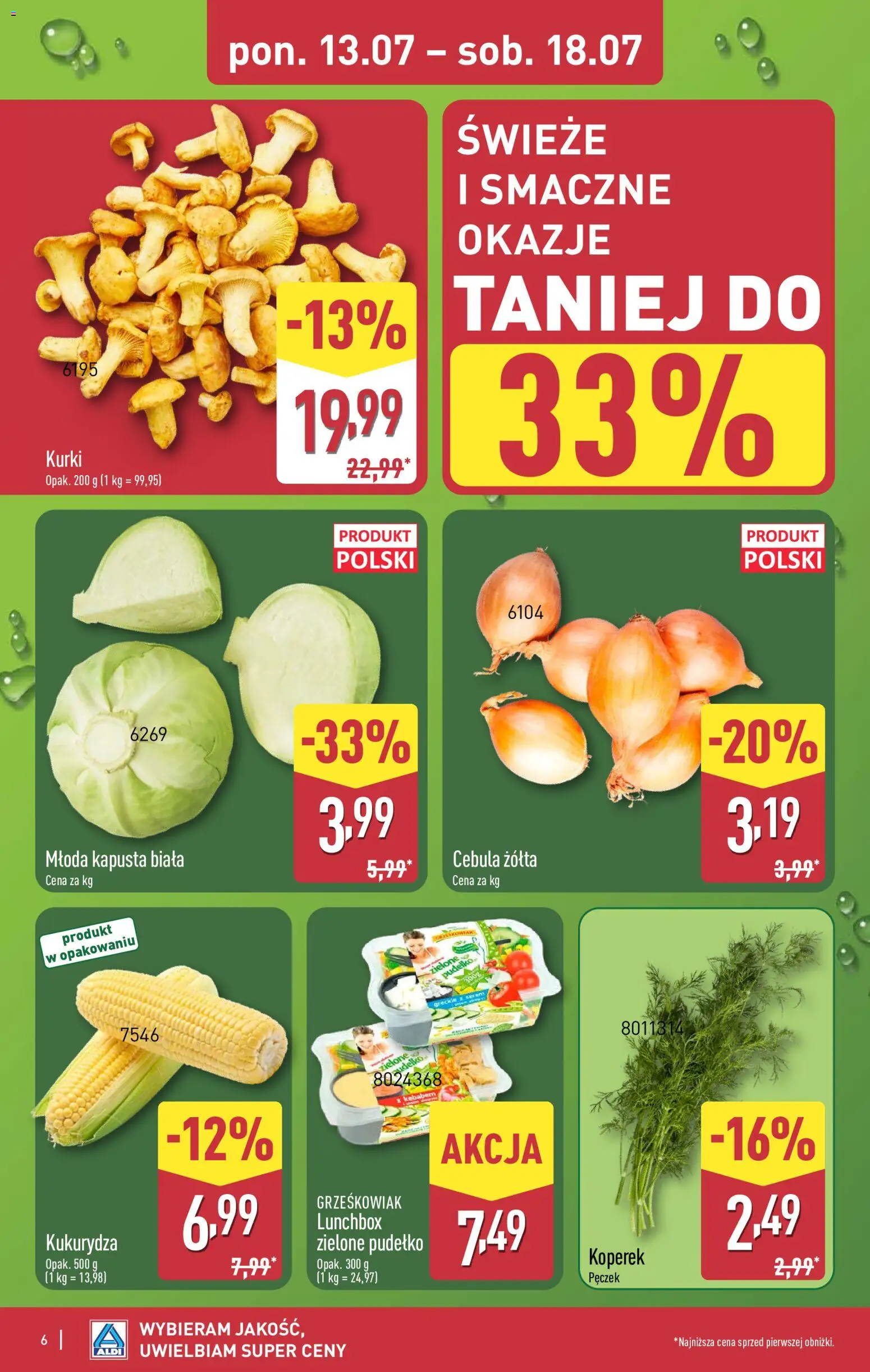 Aldi Polsko leták od 13.07.2026 | Strana: 6