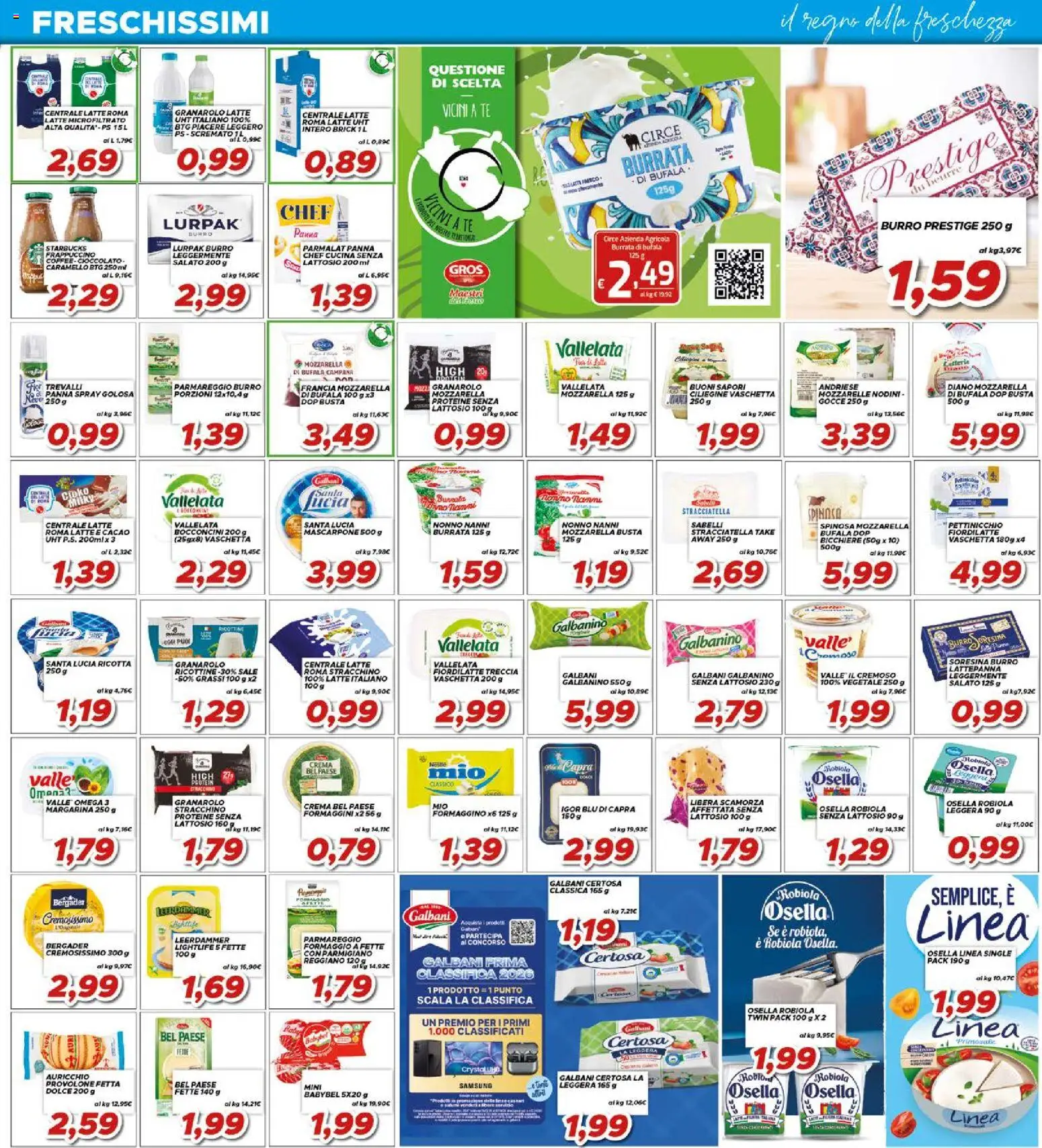Volantino Ma Supermercati del 20.05.2026 | Pagina: 7 | Prodotti: Tè, Panna, Mozzarella, Ricotta