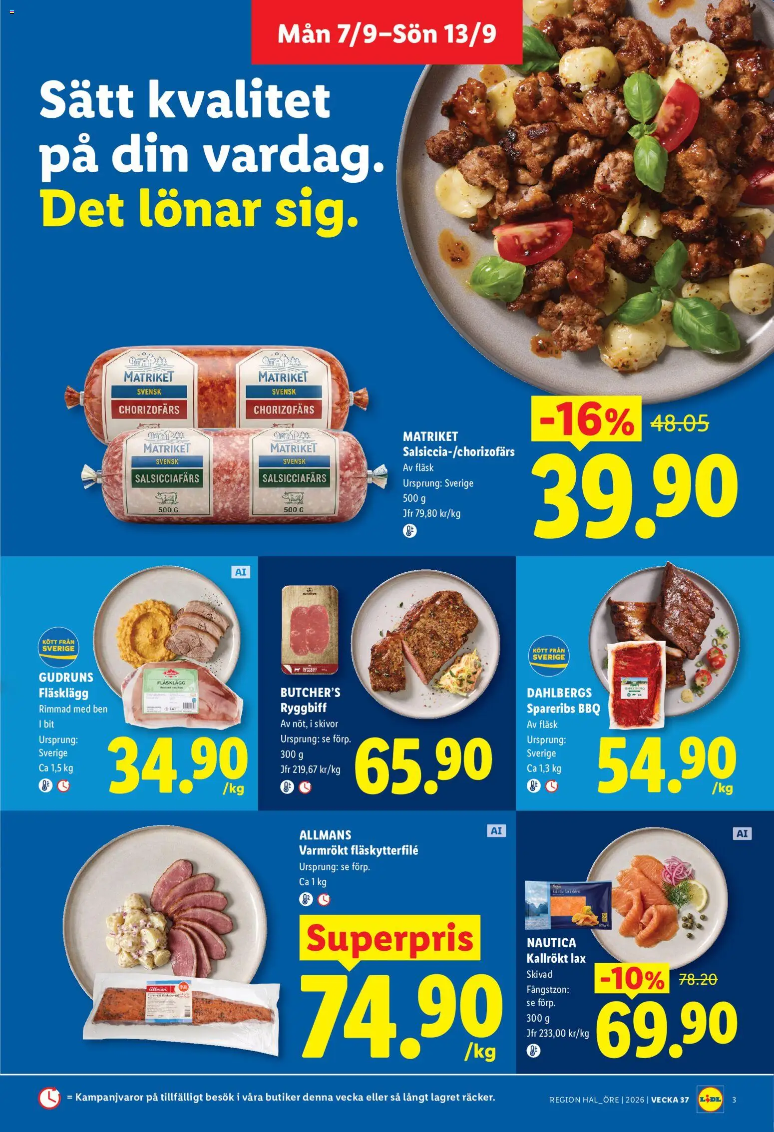 Lidl reklamblad aktuell från 07/09/2026 | Sida: 3