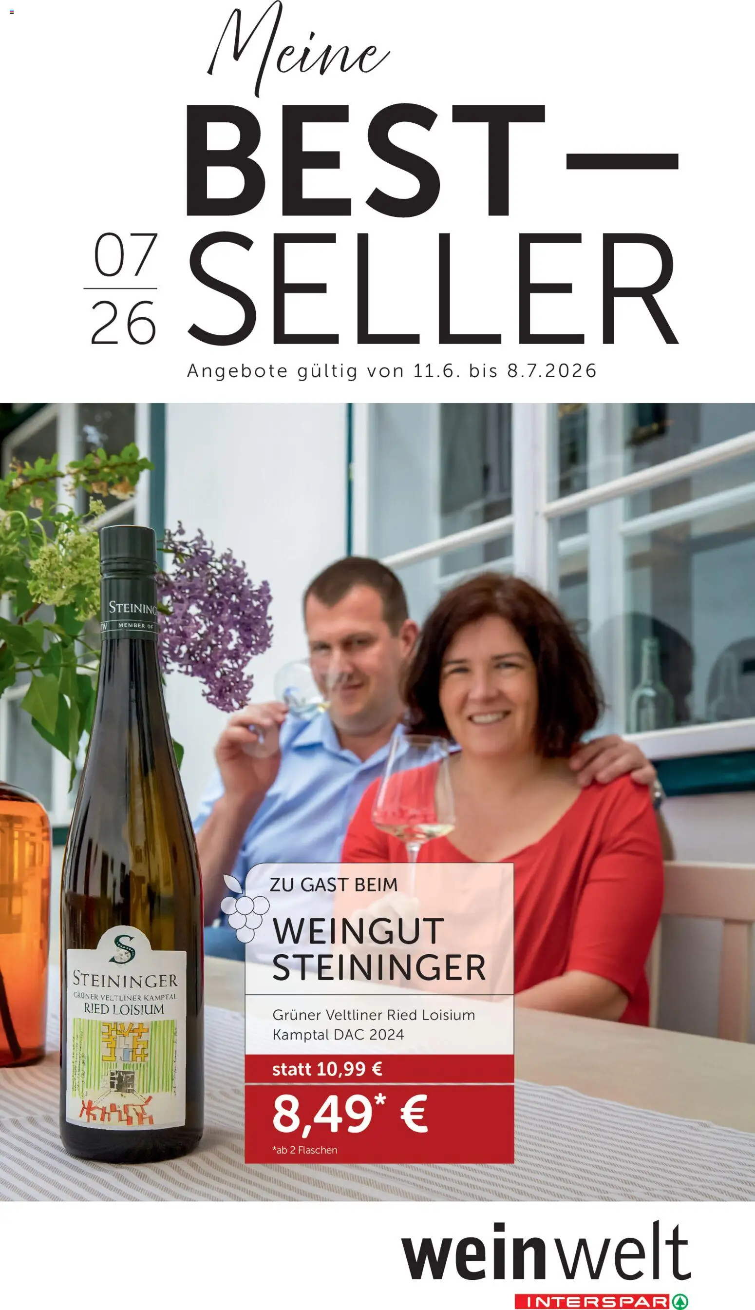 Interspar Wein Welt gültig ab 11.06.2026 | Seite: 1