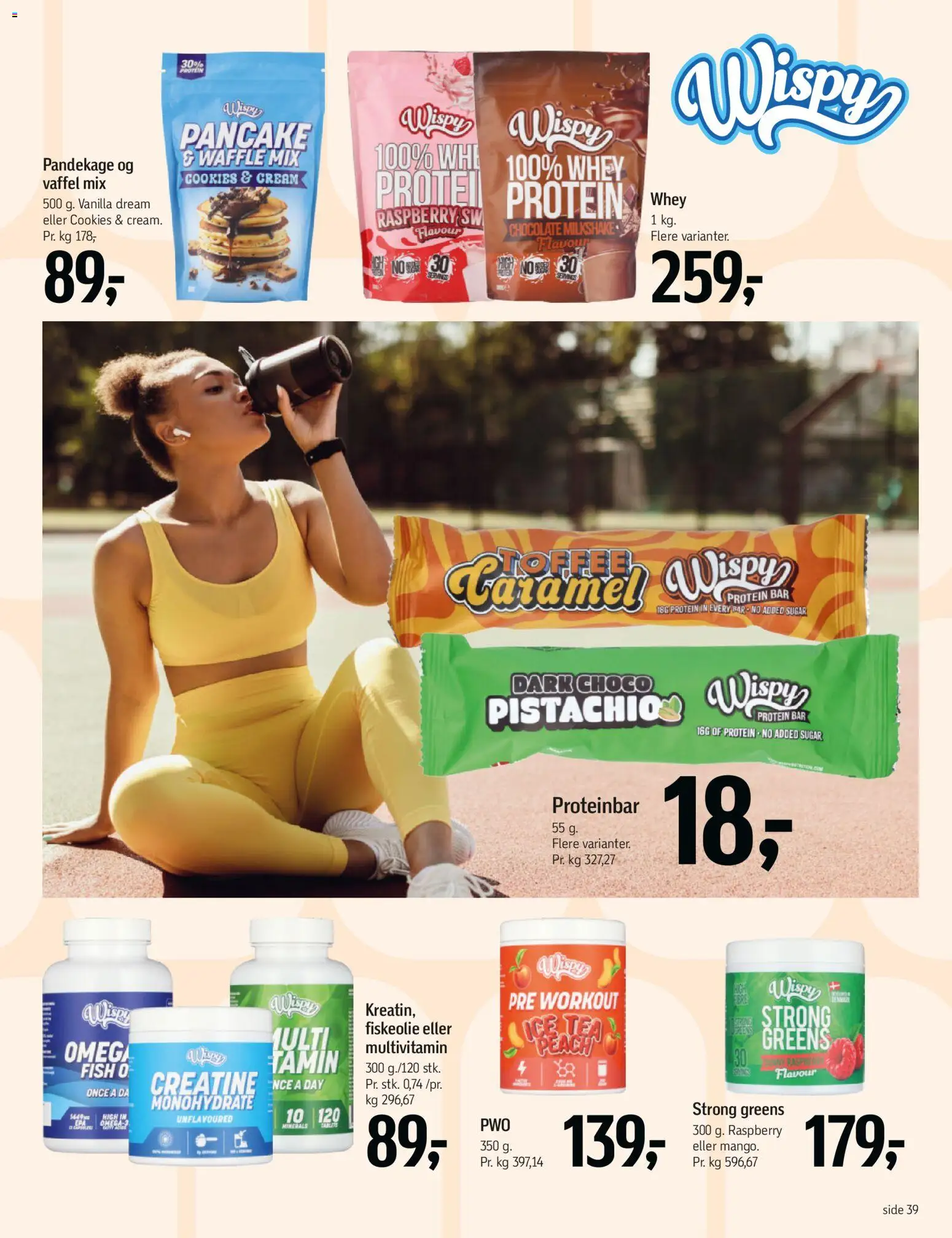 Føtex tilbudsavis – gyldig fra 29.05.2026 | Side: 39 | Produkter: Cookies, Milkshake