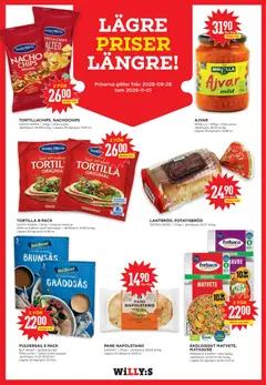 Willys erbjudanden - Förhandsvisning av reklamblad från butik Willys aktuell från 19/10/2026 | Sida: 14