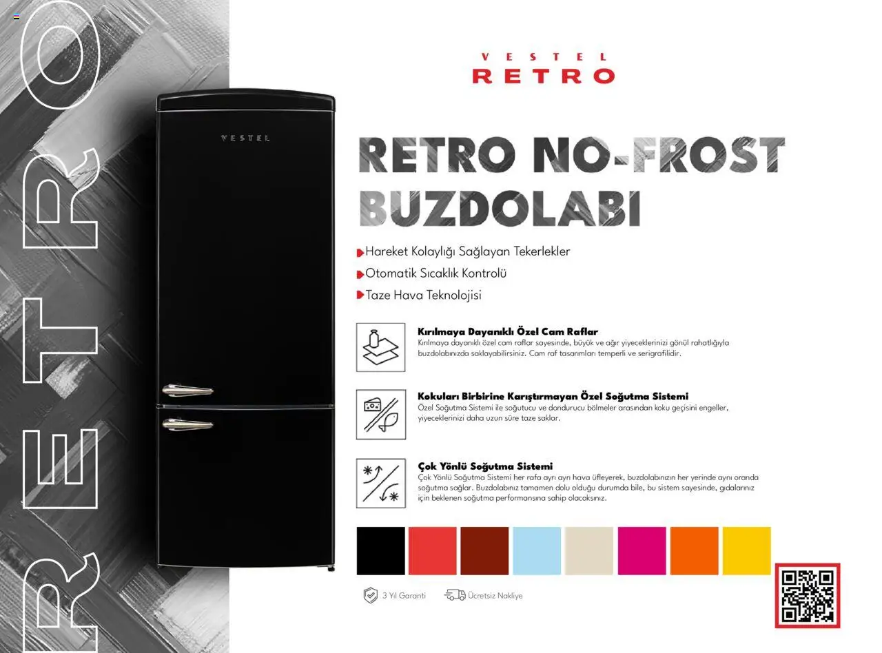Vestel Retro Katalog - 06 Ağustos 2024 tarihinden itibaren geçerlidir | Sayfa: 10 | Ürünler: Raf, Koku, Buzdolabı, Dondurucu