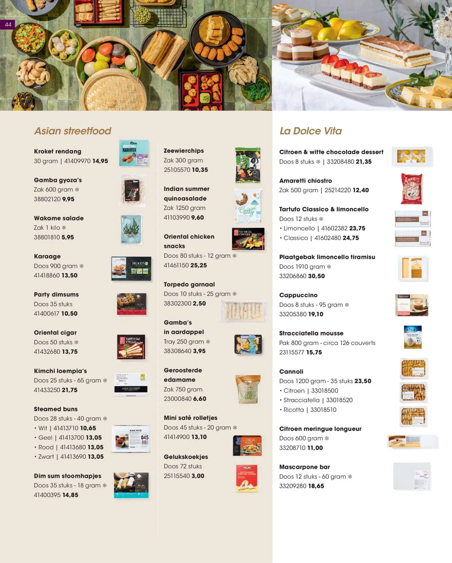 {H1} | Pagina: 44 | Producten: Snacks, Citroen, Zak, La