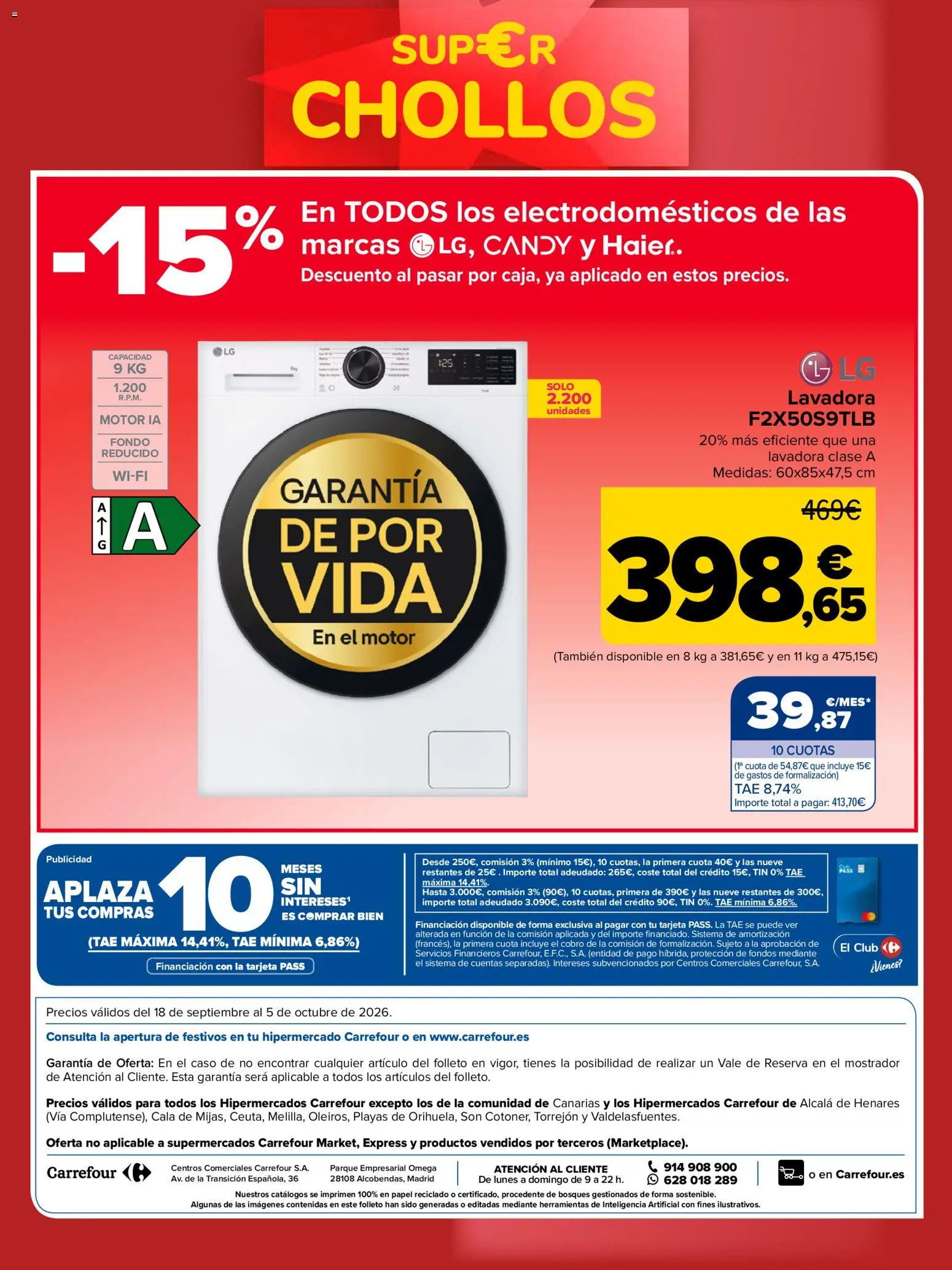 Carrefour Super chollos │ válido desde el 18/09/2026 | Página: 26