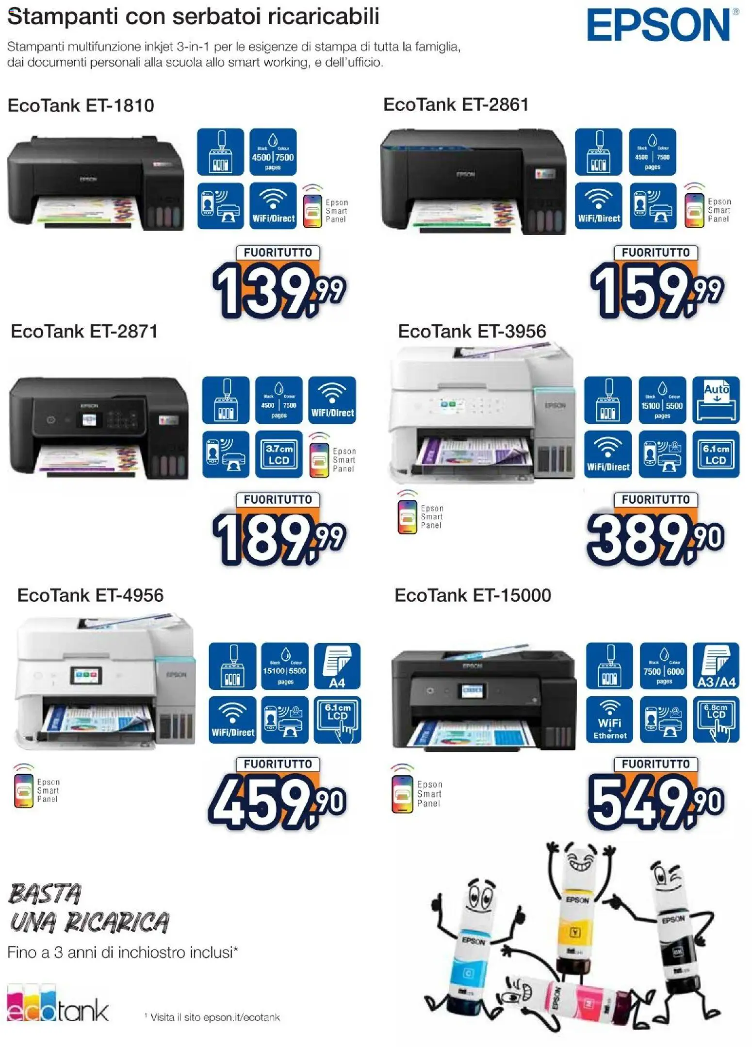 Volantino Unieuro del 10/08/2026 | Pagina: 34 | Prodotti: Stampa