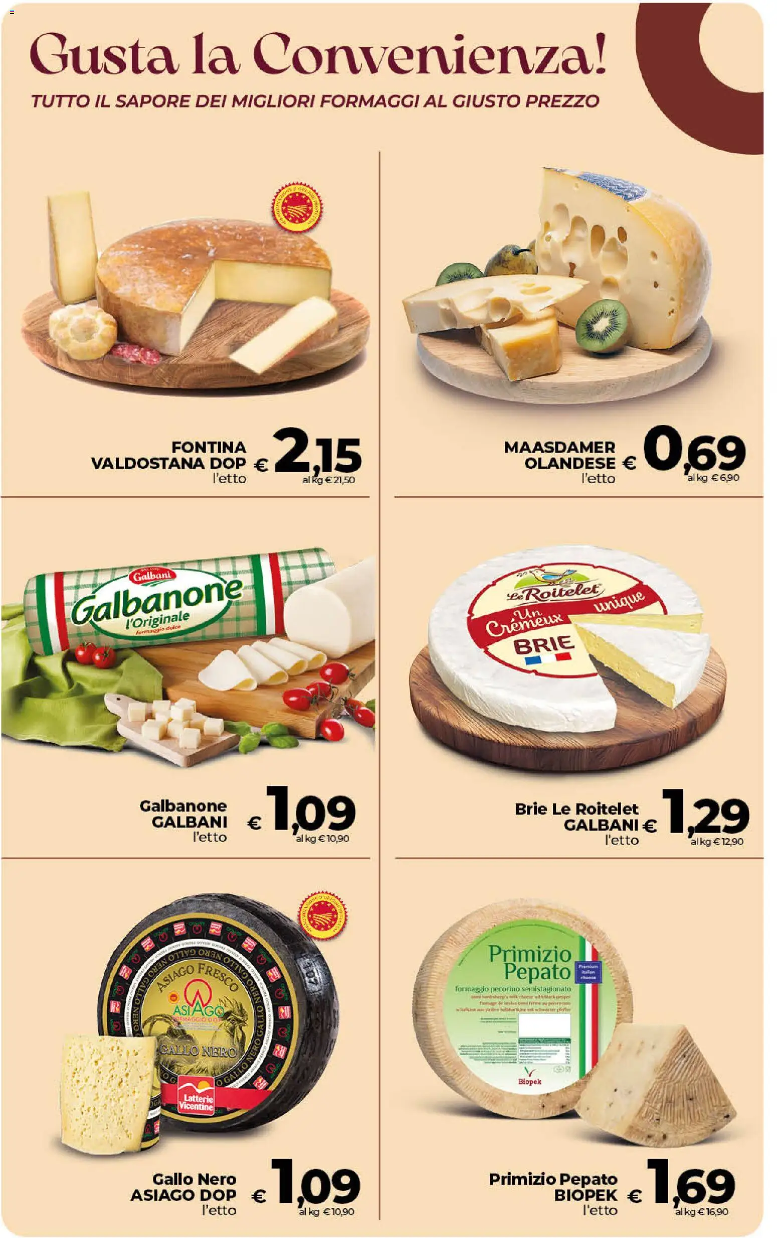 Volantino Ipercoop del 13/10/2026 | Pagina: 17 | Prodotti: Formaggio, Pecorino