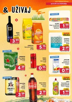 Pivac Katalog - Pregled kataloga iz trgovine Pivac, vrijedi od 21.09.2026 | Stranica: 7 | Proizvodi: Vino, Pivo, Papir za pečenje, Cedevita