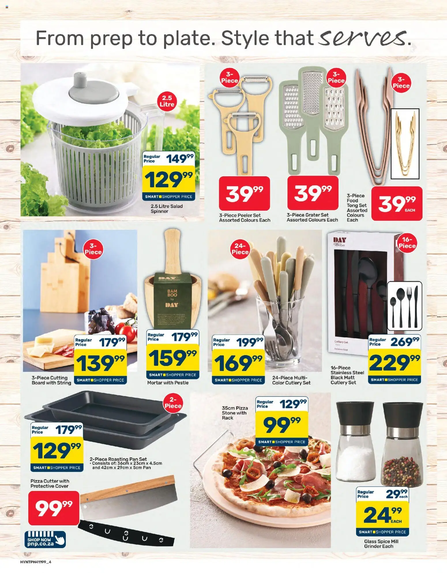 New Pick n Pay catalogue – valid from 20/07/2026 | Page: 4 | Products: Cover, Grater, Peeler, Peach