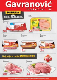 Gavranović Katalog - Pregled kataloga iz trgovine Gavranović, vrijedi od 11.06.2026 | Stranica: 5