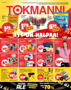 Tokmanni-mainoslehti voimassa 31/08/2026 alkaen