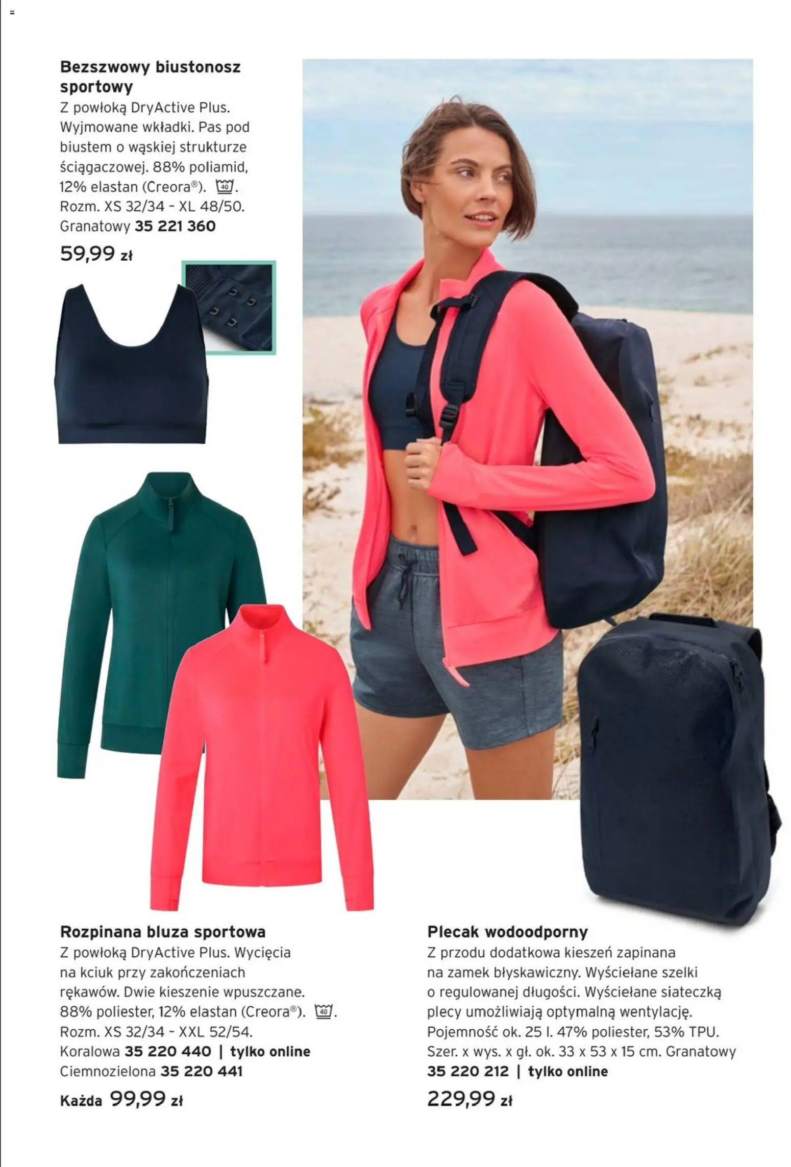 Tchibo promocje od 23.06.2026 | Strona: 10 | Produkty: Biustonosz, Plecak
