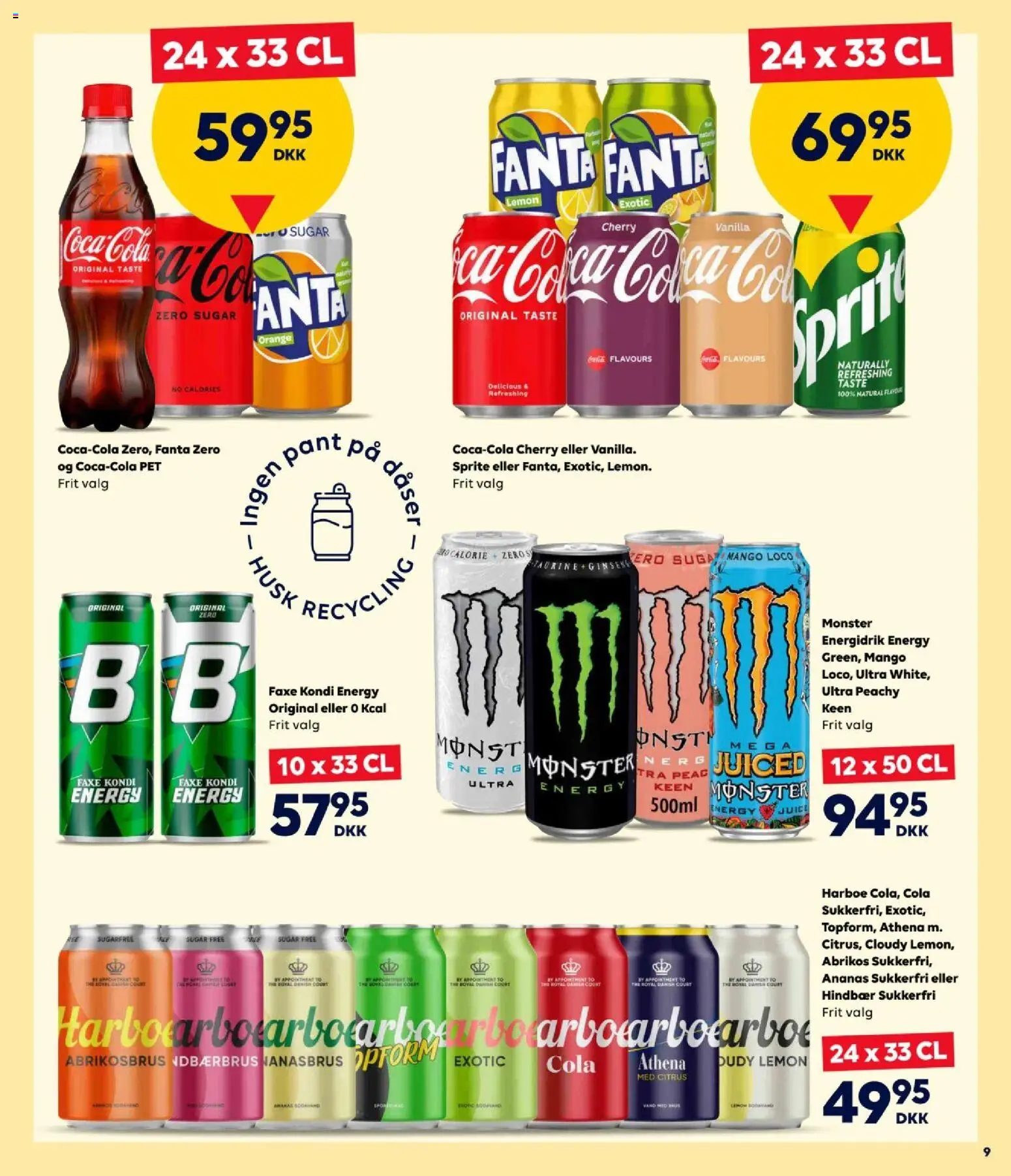 Bordershop tilbudsavis – gyldig fra 01/06/2026 | Side: 9 | Produkter: Ananas, Hindbær, Cola, Cherry