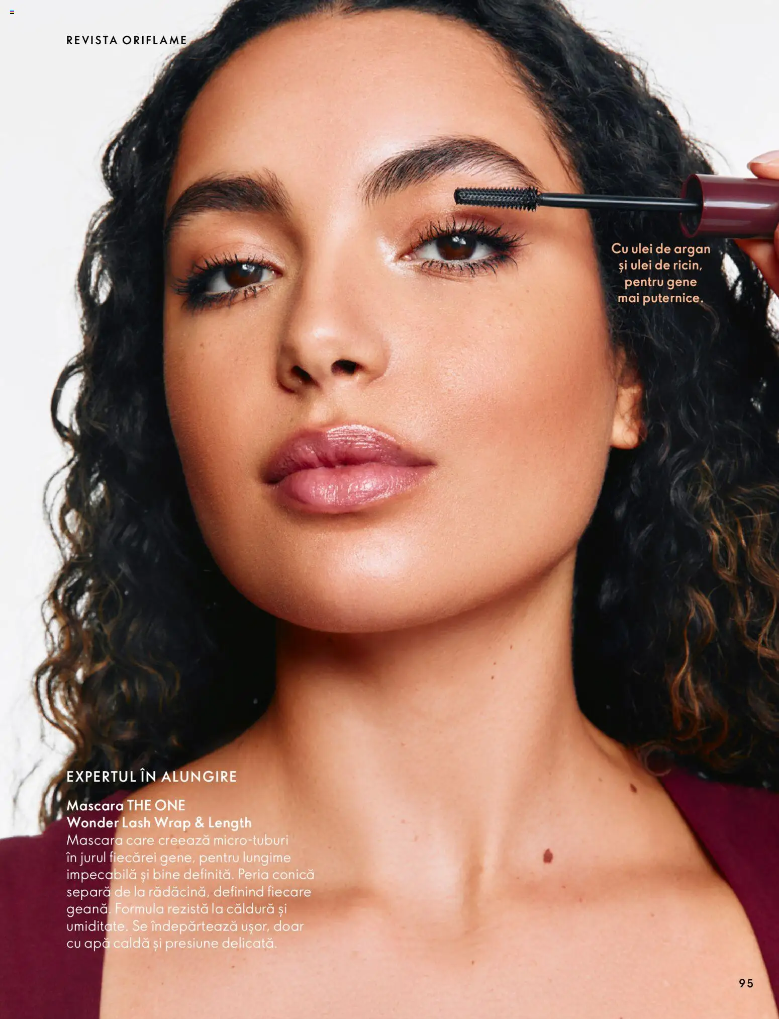 Noul catalog Oriflame – valabil de la 30.09.2026 | Pagină: 95 | Produse: Mascara, Ulei, Apă