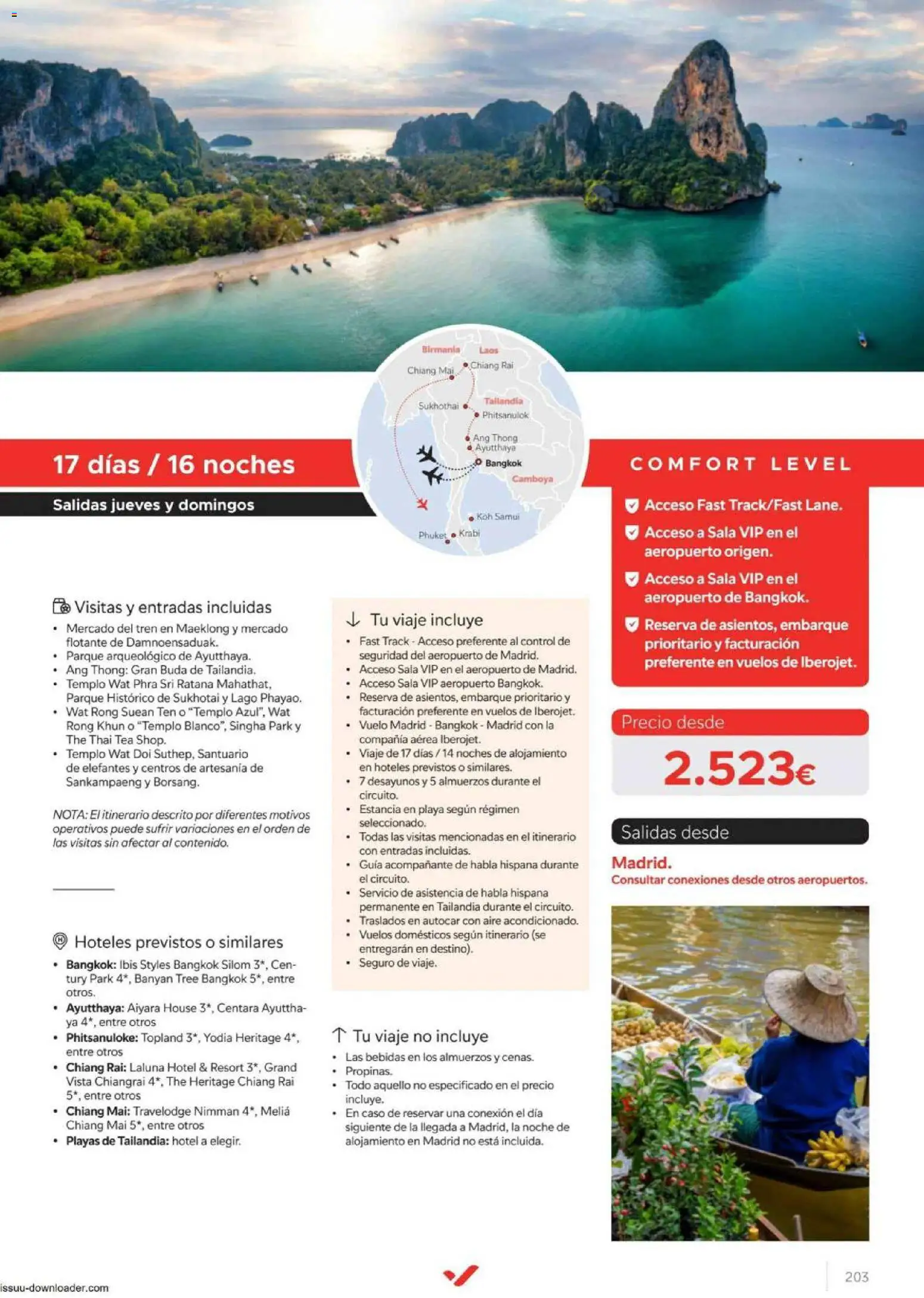 Halcón Viajes Comfort level 2026 │ válido desde el 04.06.2026 | Página: 203