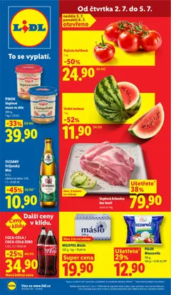 Náhled letáku Lidl leták od 02.07.2026